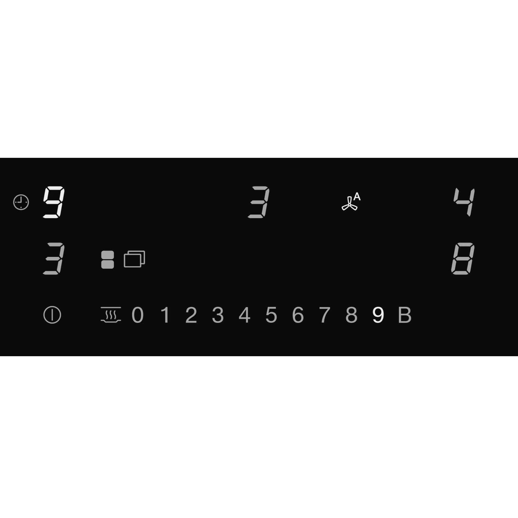 Miele 80cm Air Venting Induction Hob KMDA 7676-1FL - Black Miele 80cm Air Venting Induction Hob KMDA 7676-1FL - Black