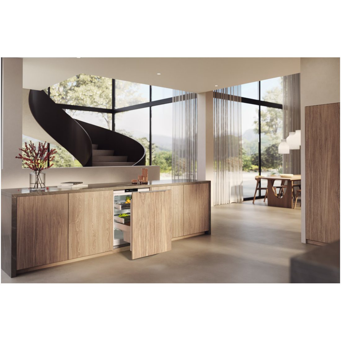Miele Built Under Pull Out Larder Fridge KU7030D Miele Built Under Pull Out Larder Fridge KU7030D