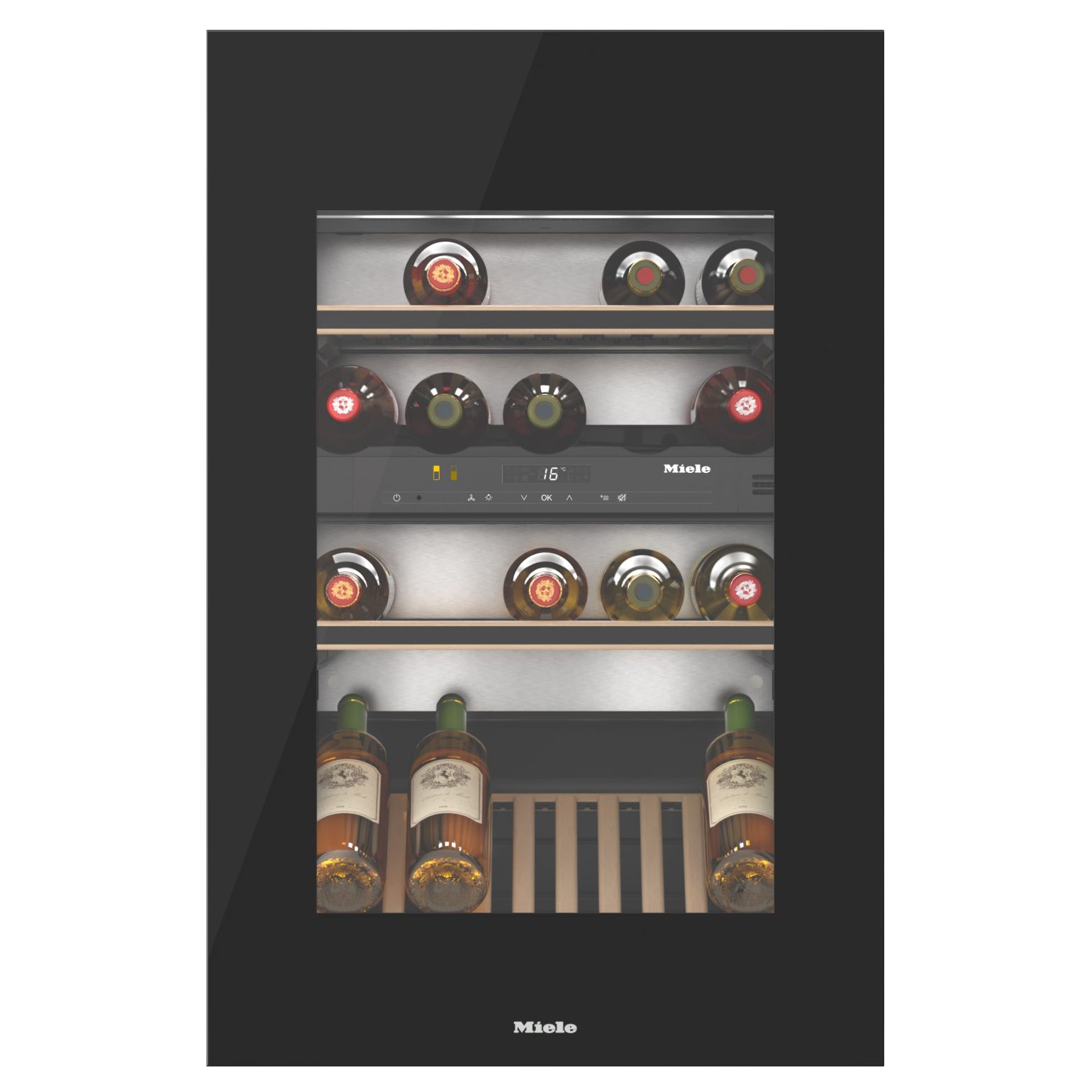 Miele  88cm Integrated In Column Wine Cooler KWT 6422 IG-1 - Black