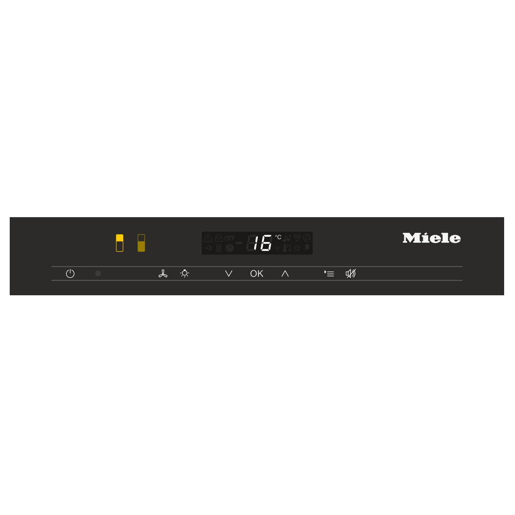Miele 88cm Integrated In Column Wine Cooler KWT 6422 IG-1 - Black Miele 88cm Integrated In Column Wine Cooler KWT 6422 IG-1 - Black