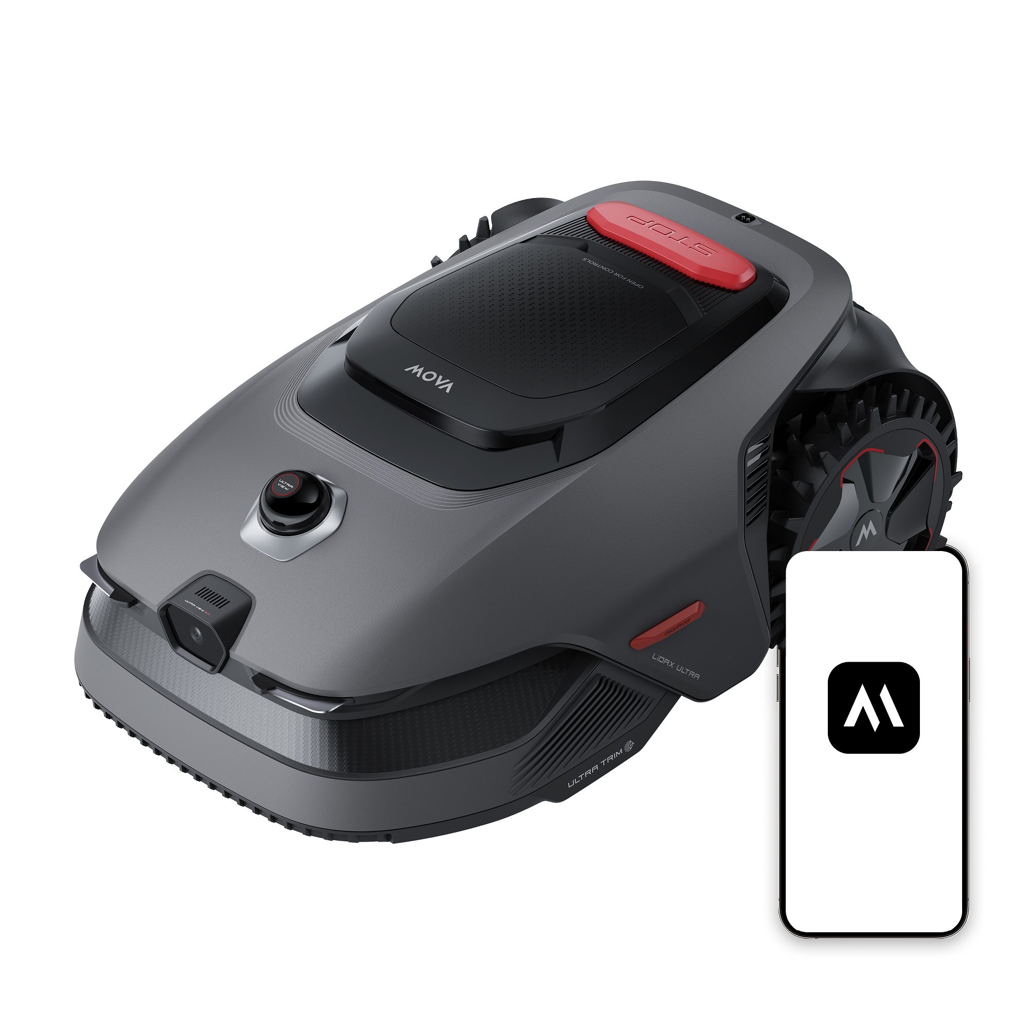 Mova LiDAX Ultra 800 Robotic Lawn Mower MXXM2100 Grey Mova LiDAX Ultra 800 Robotic Lawn Mower MXXM2100 Grey