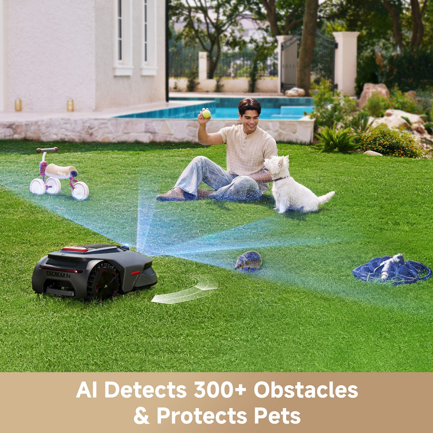 Mova LiDAX Ultra 800 Robotic Lawn Mower MXXM2100 Grey Mova LiDAX Ultra 800 Robotic Lawn Mower MXXM2100 Grey