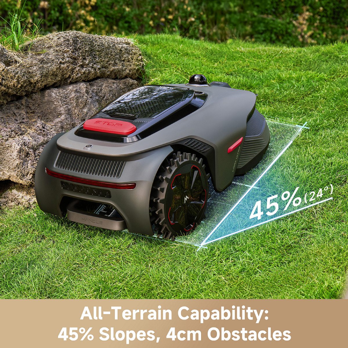 Mova LiDAX Ultra 800 Robotic Lawn Mower MXXM2100 Grey Mova LiDAX Ultra 800 Robotic Lawn Mower MXXM2100 Grey