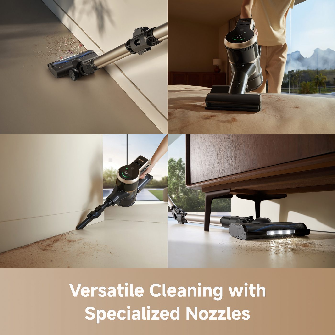 Mova S2 Cordless Stick Vacuum Cleaner V2517D Grey Mova S2 Cordless Stick Vacuum Cleaner V2517D Grey