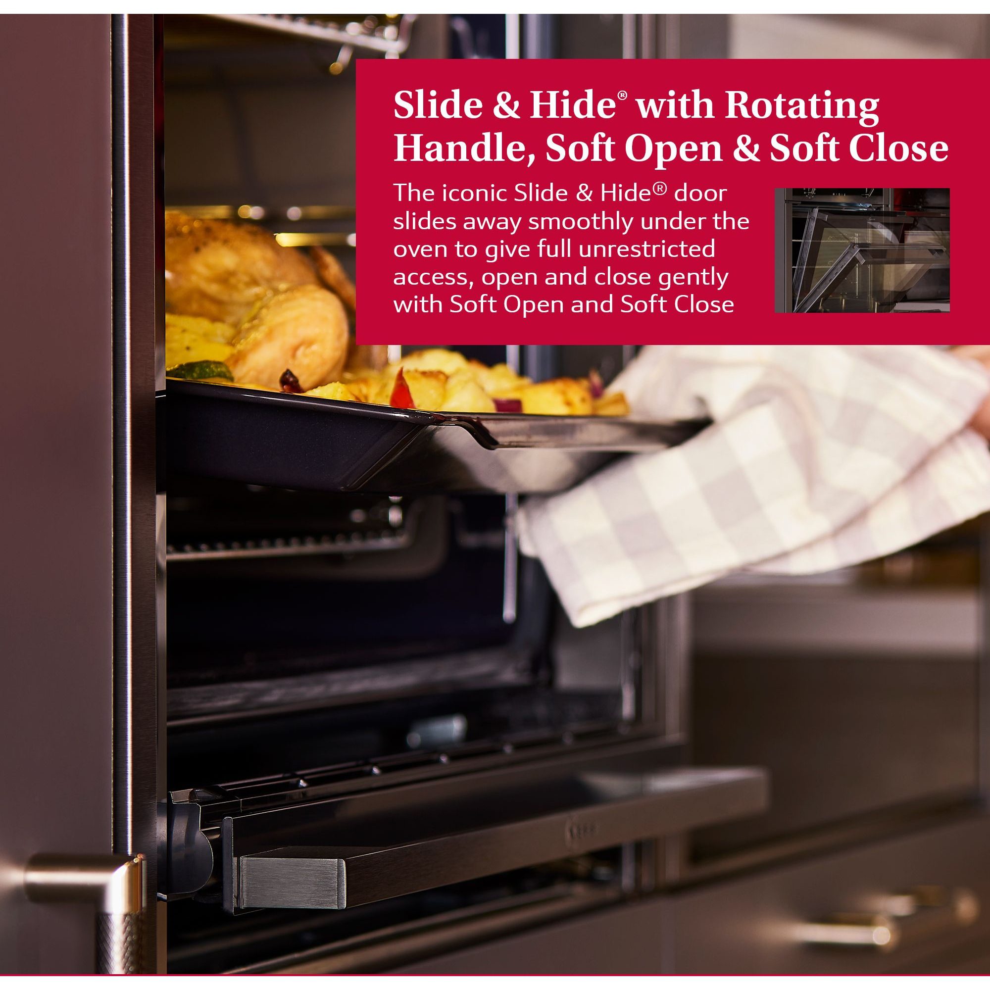 Neff N90 Flex Design Slide & Hide Pyrolytic VarioSteam Single Oven B69VY7MY0 - MULTICOLOURED Neff N90 Flex Design Slide & Hide Pyrolytic VarioSteam Single Oven B69VY7MY0 - MULTICOLOURED