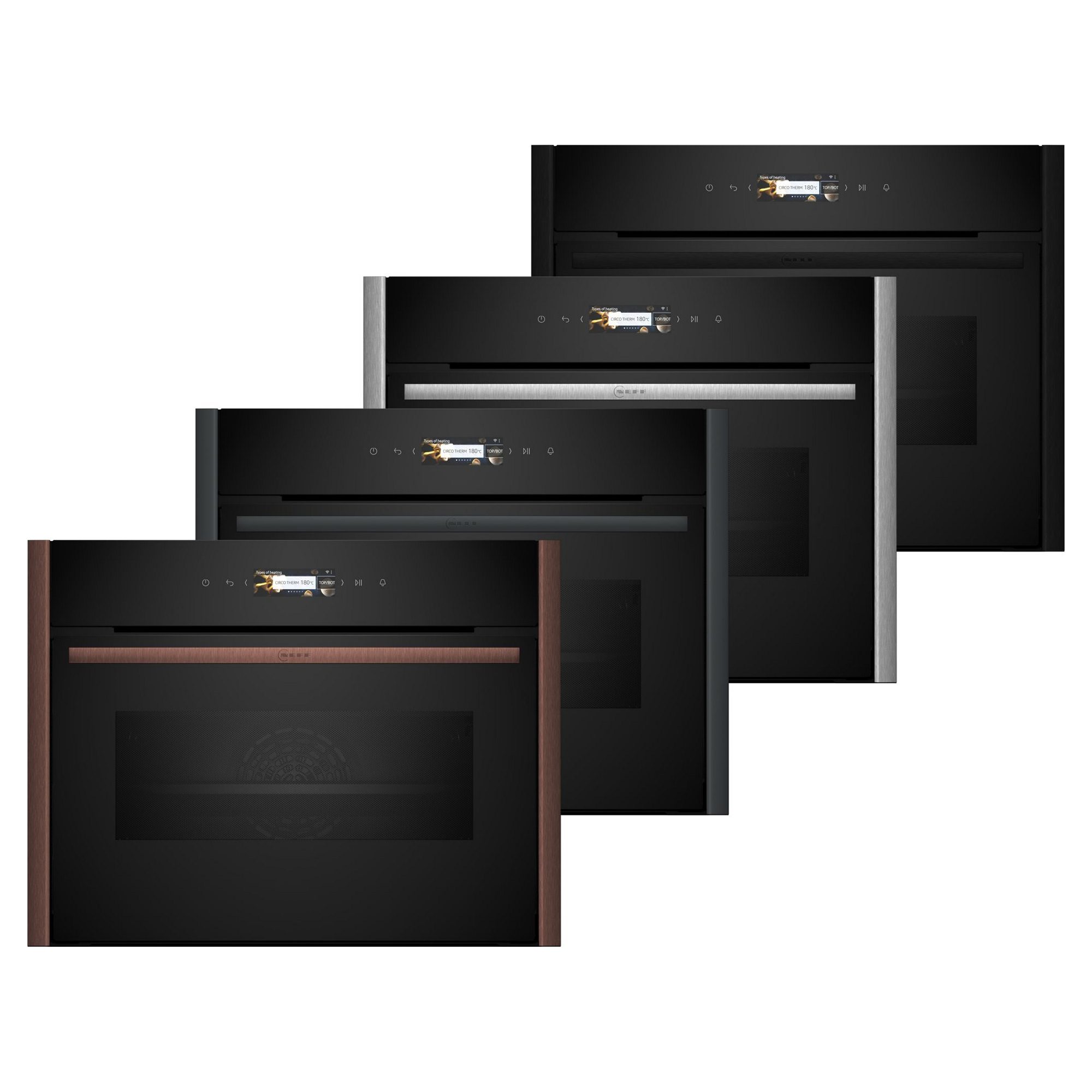 Neff  N70 Flex Design Compact Oven With Microwave C29MR21Y0B - MULTICOLOURED