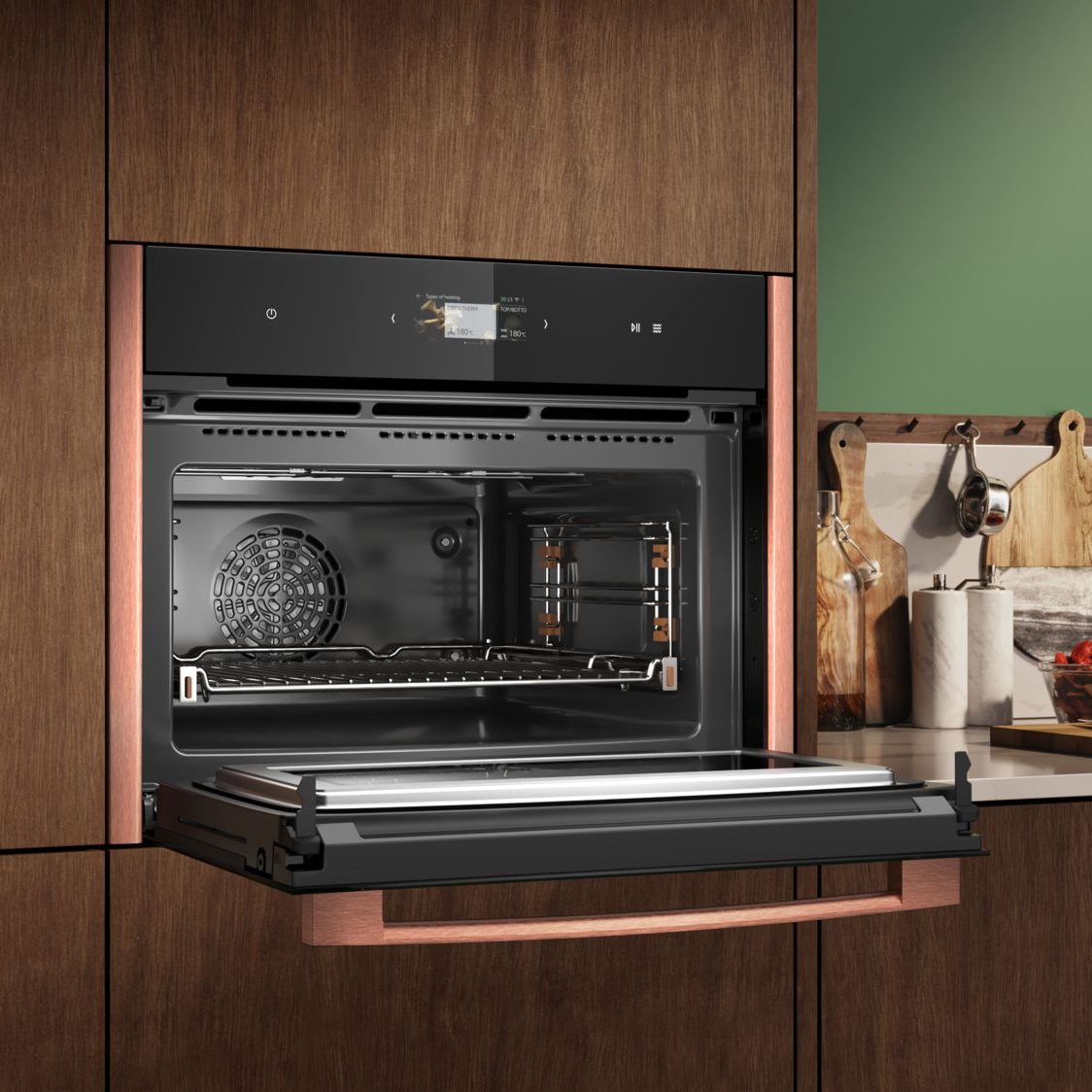 Neff N90 Flex Design Compact Pyrolytic Oven With Microwave C29MS7KY0 - Multicoloured Neff N90 Flex Design Compact Pyrolytic Oven With Microwave C29MS7KY0 - Multicoloured