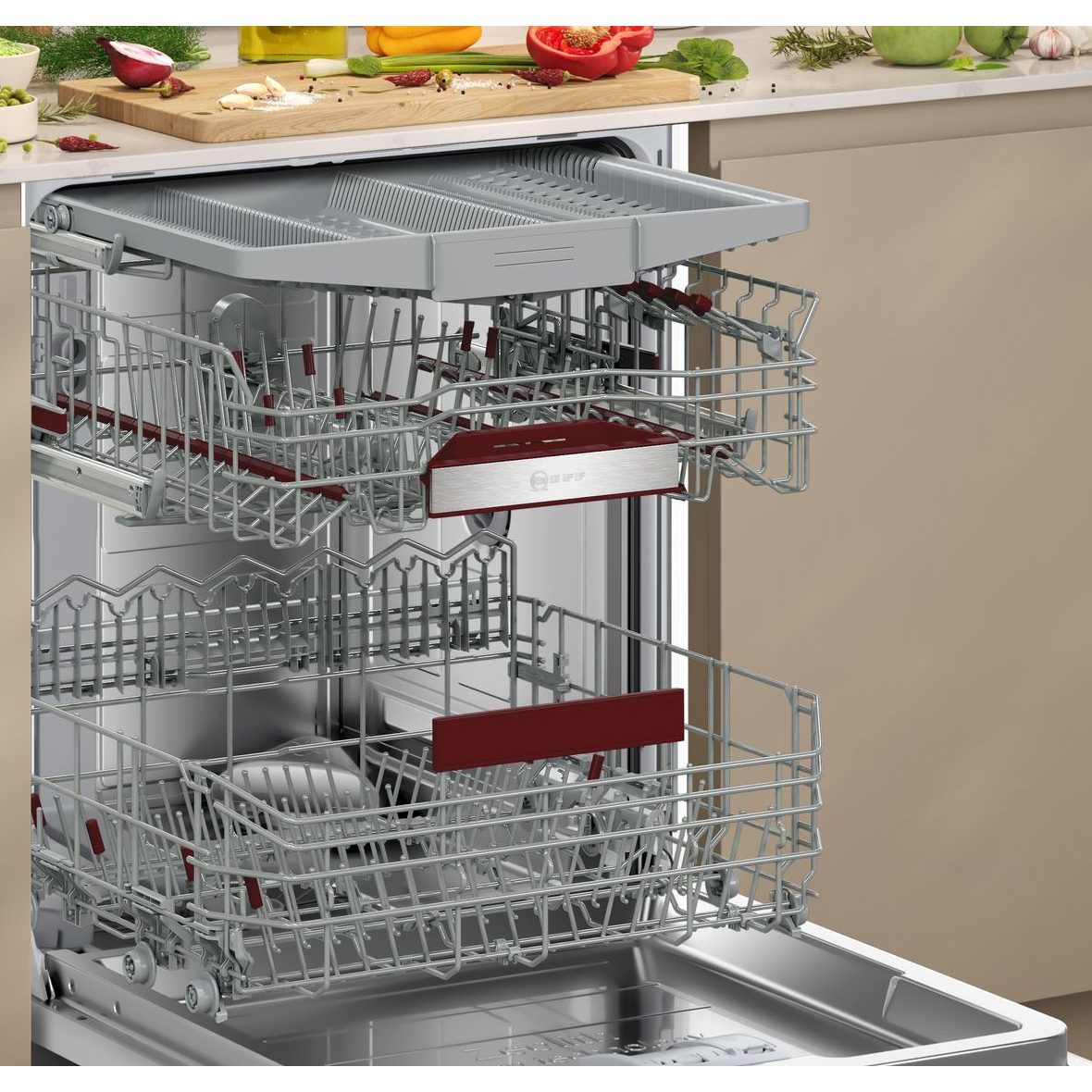 Neff 60cm N70 Fully Integrated Dishwasher S197ZCX08G Neff 60cm N70 Fully Integrated Dishwasher S197ZCX08G