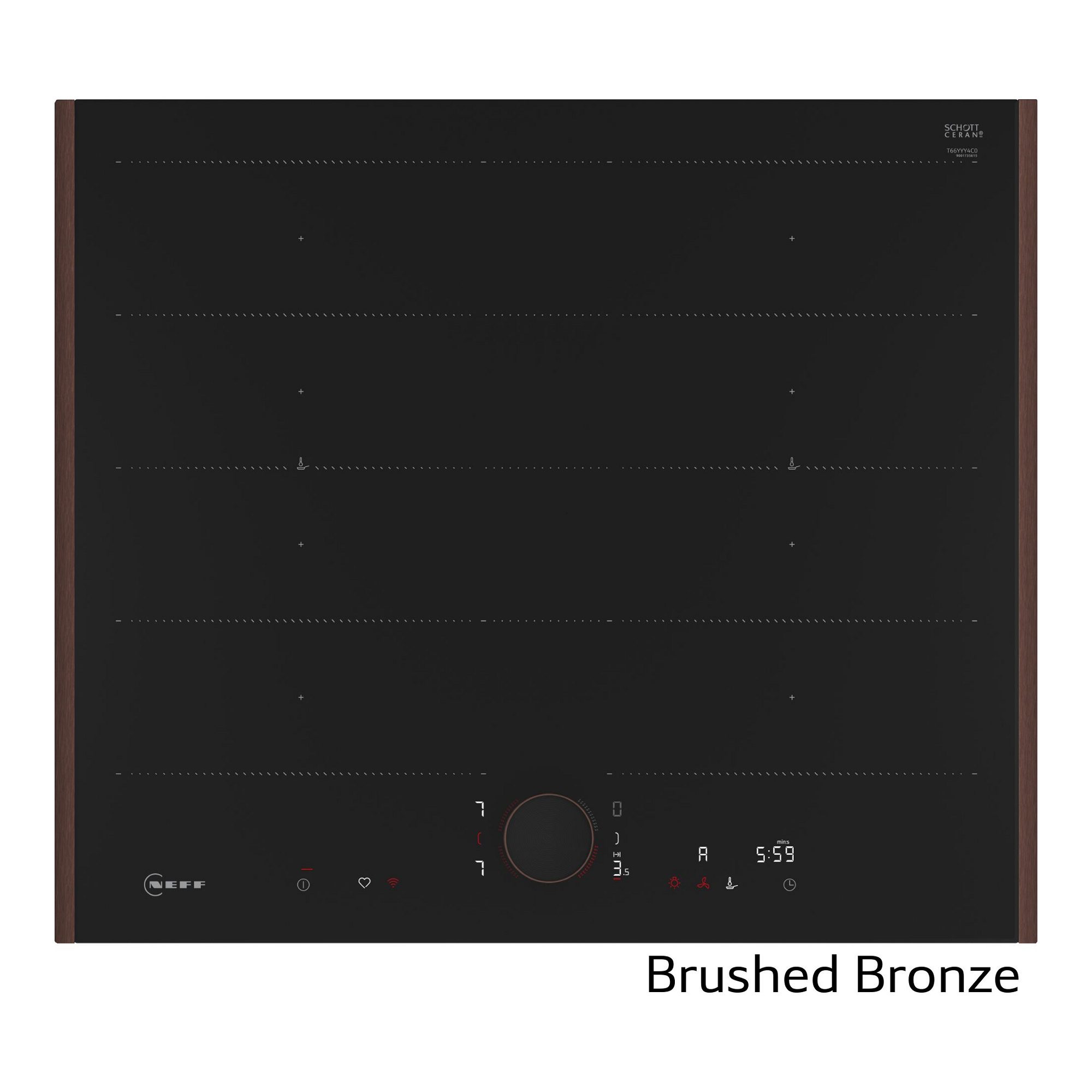 Neff 61cm N90 Flex Design 4 Zone Flex Induction Hob T66YYY4C0 - MULTICOLOURED Neff 61cm N90 Flex Design 4 Zone Flex Induction Hob T66YYY4C0 - MULTICOLOURED