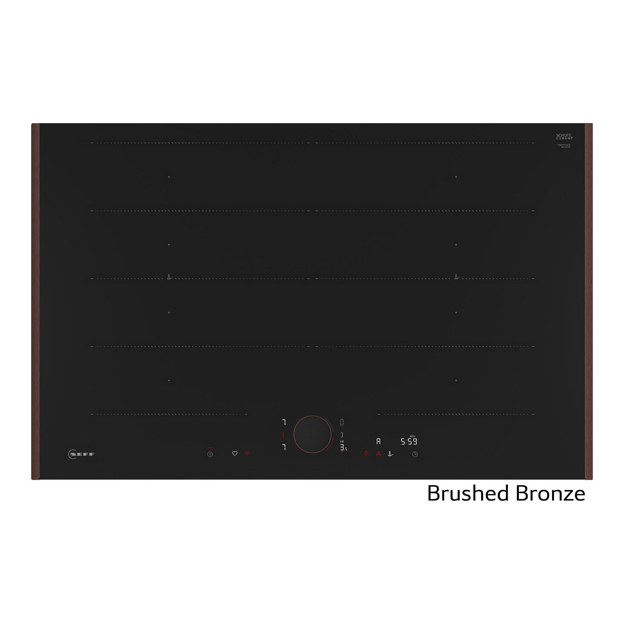 Neff 83cm N90 Flex Design 4 Zone Flex Induction Hob T68YYY4C0 - MULTICOLOURED Neff 83cm N90 Flex Design 4 Zone Flex Induction Hob T68YYY4C0 - MULTICOLOURED
