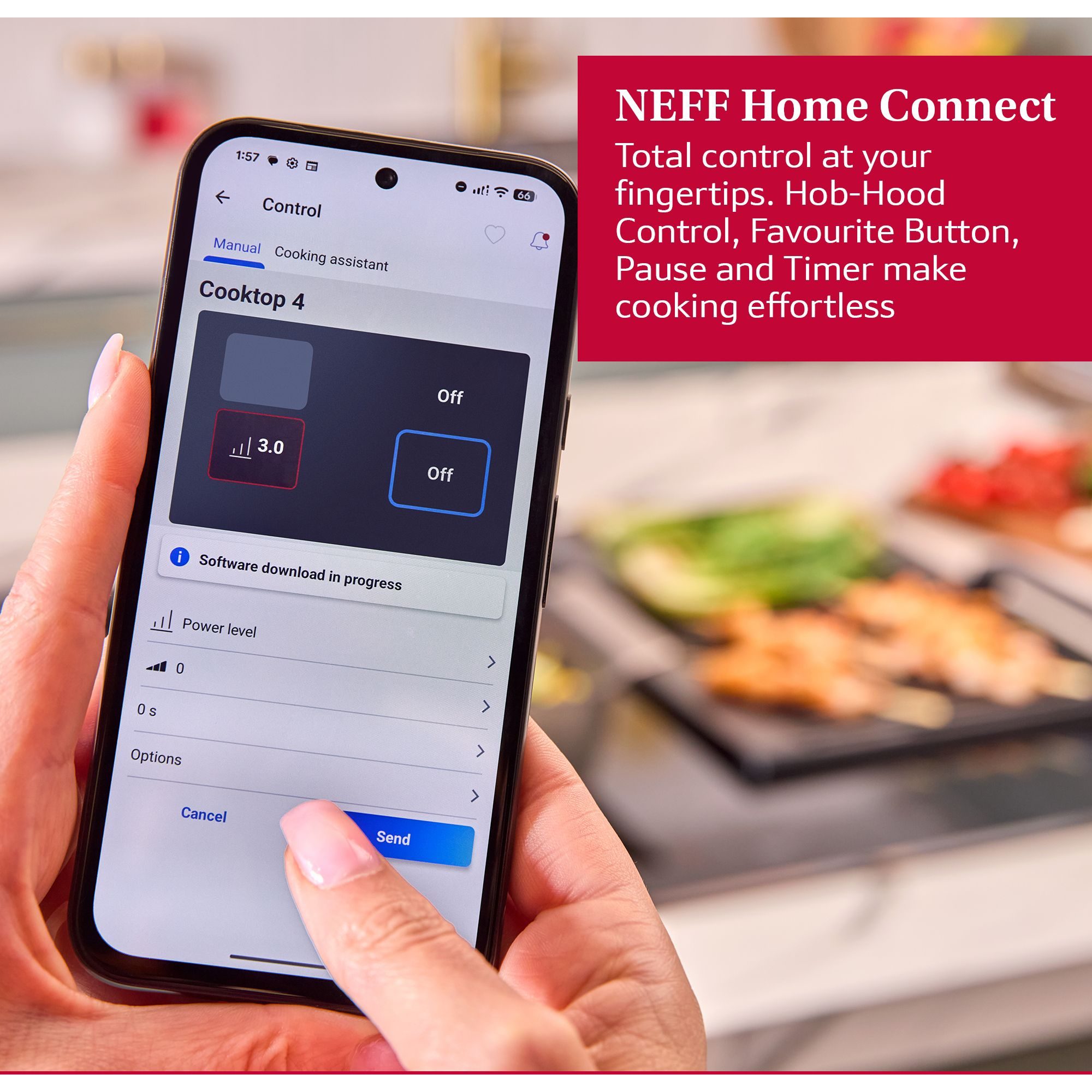 Neff 93cm N90 Flex Design 5 Zone Flex Induction Hob T69YYX4C0 - MULTICOLOURED Neff 93cm N90 Flex Design 5 Zone Flex Induction Hob T69YYX4C0 - MULTICOLOURED