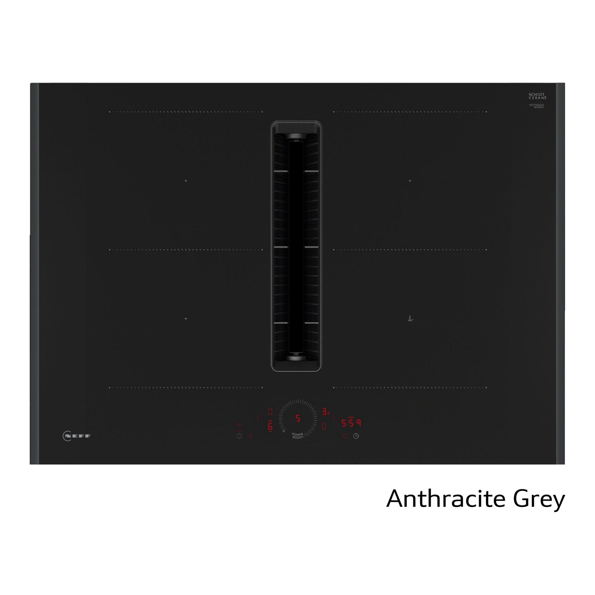 Neff 71cm N70 Flex Design Air Venting Flex Induction Hob V57YHQ4C0 - MULTICOLOURED Neff 71cm N70 Flex Design Air Venting Flex Induction Hob V57YHQ4C0 - MULTICOLOURED