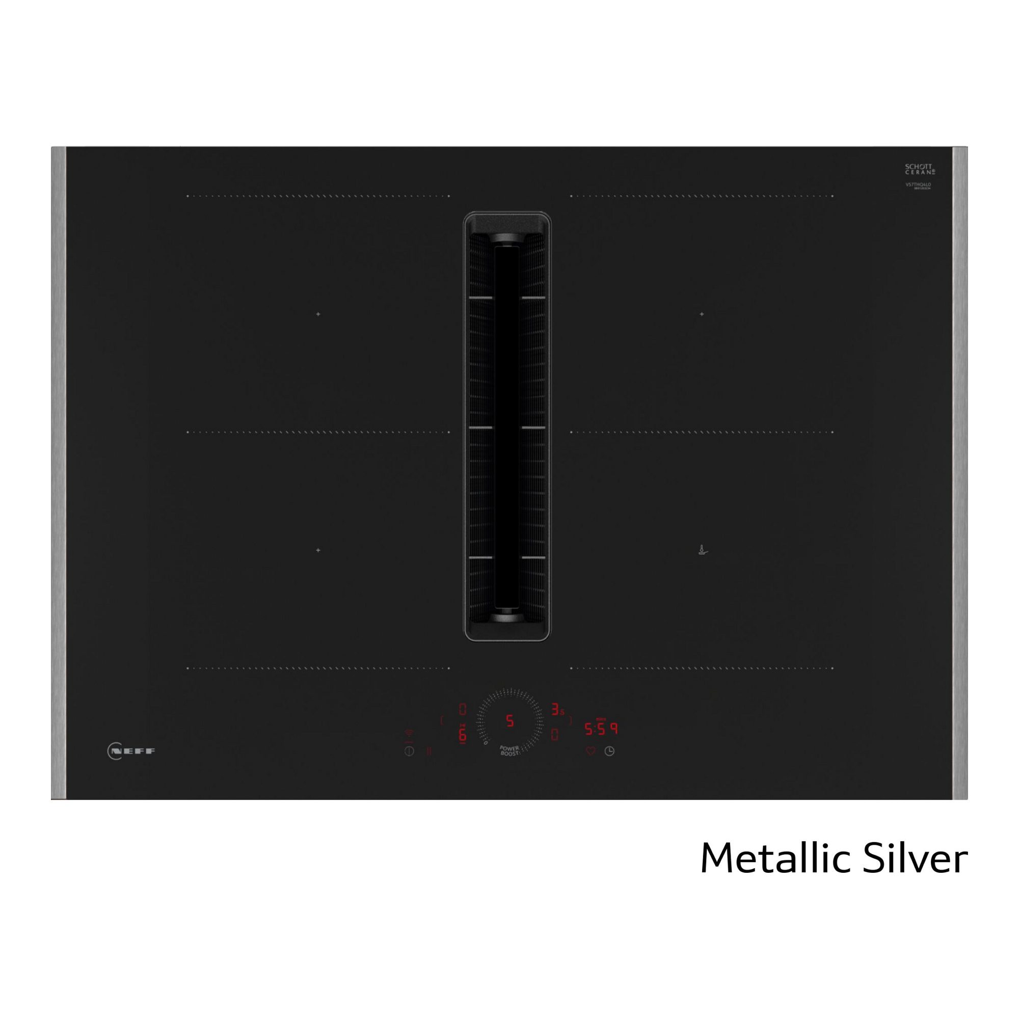 Neff 71cm N70 Flex Design Air Venting Flex Induction Hob V57YHQ4C0 - MULTICOLOURED Neff 71cm N70 Flex Design Air Venting Flex Induction Hob V57YHQ4C0 - MULTICOLOURED