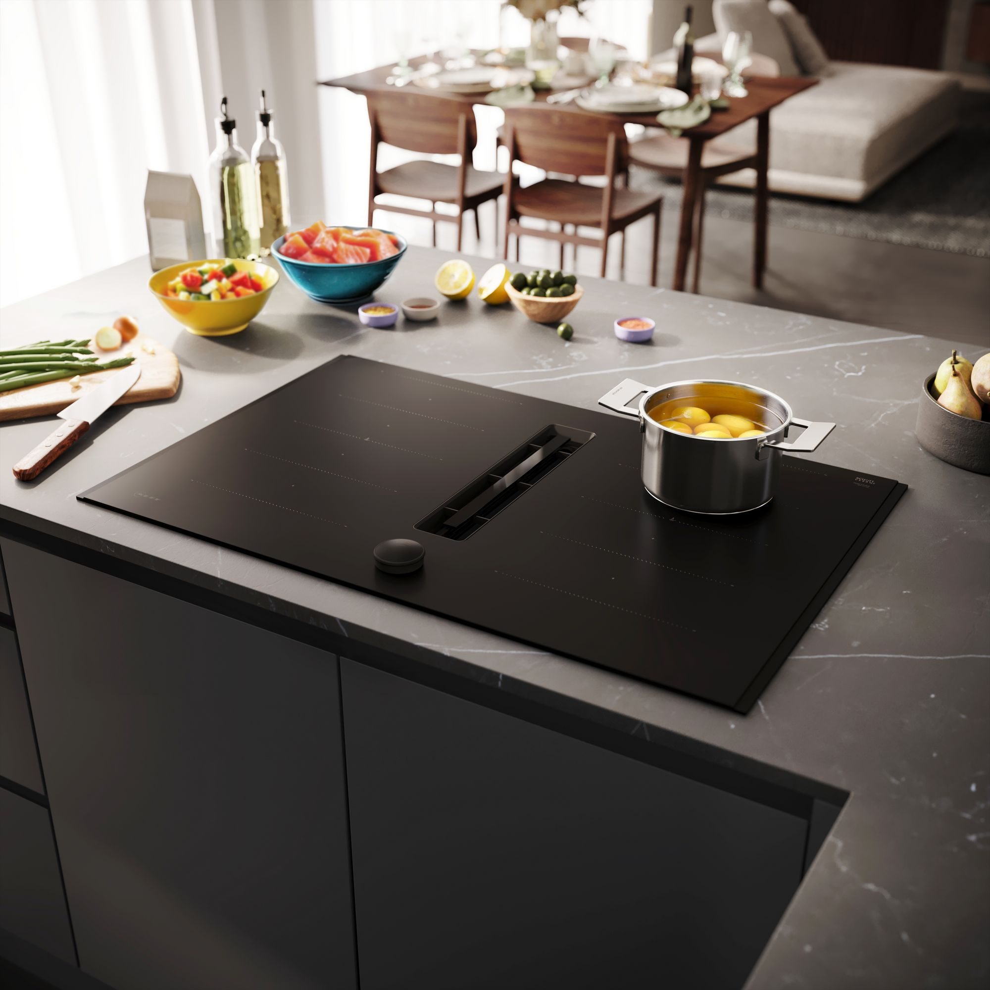 Neff 84cm N90 Flex Design Air Venting Flex Induction Hob V68YYX4B0 - MULTICOLOURED Neff 84cm N90 Flex Design Air Venting Flex Induction Hob V68YYX4B0 - MULTICOLOURED