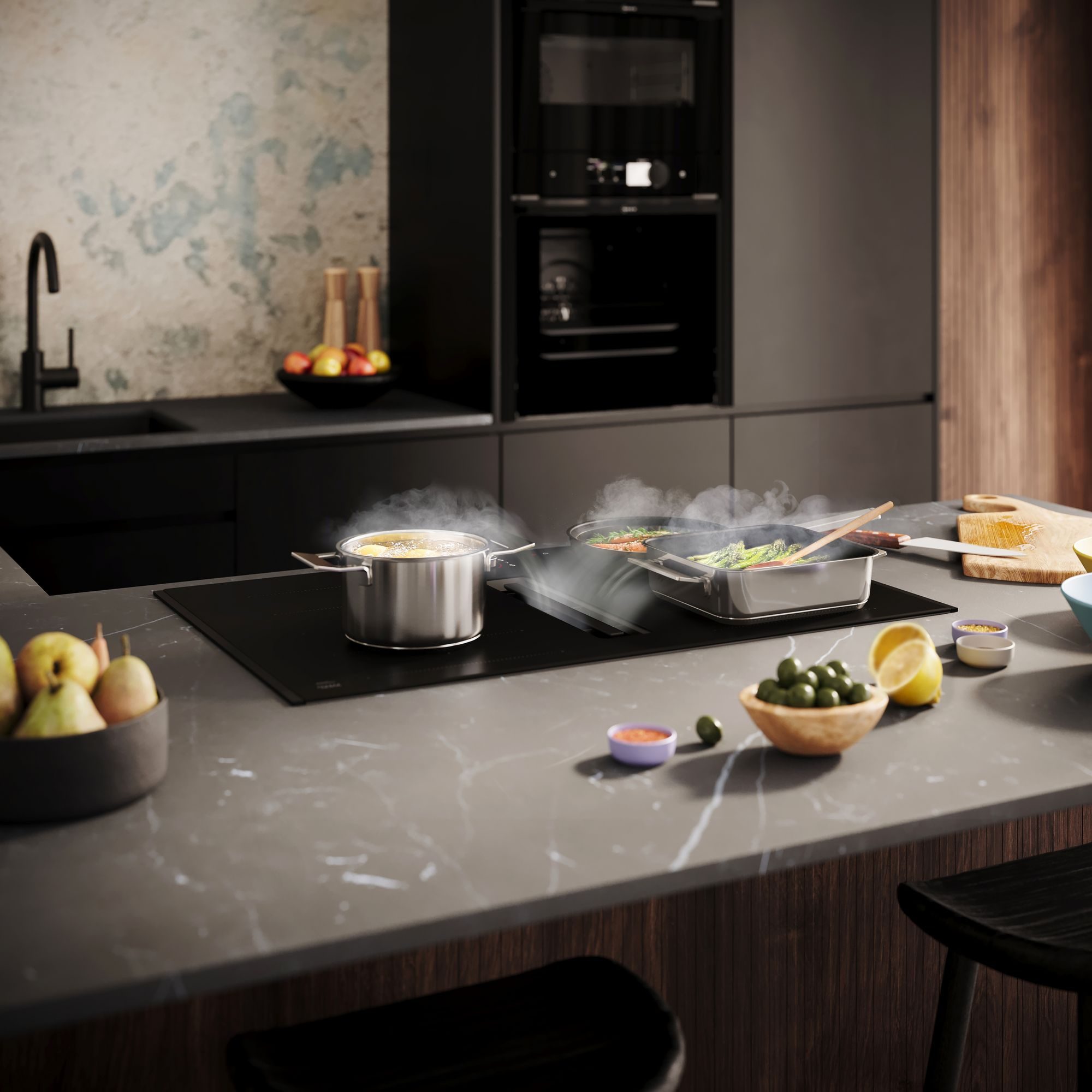 Neff 84cm N90 Flex Design Air Venting Flex Induction Hob V68YYX4B0 - MULTICOLOURED Neff 84cm N90 Flex Design Air Venting Flex Induction Hob V68YYX4B0 - MULTICOLOURED