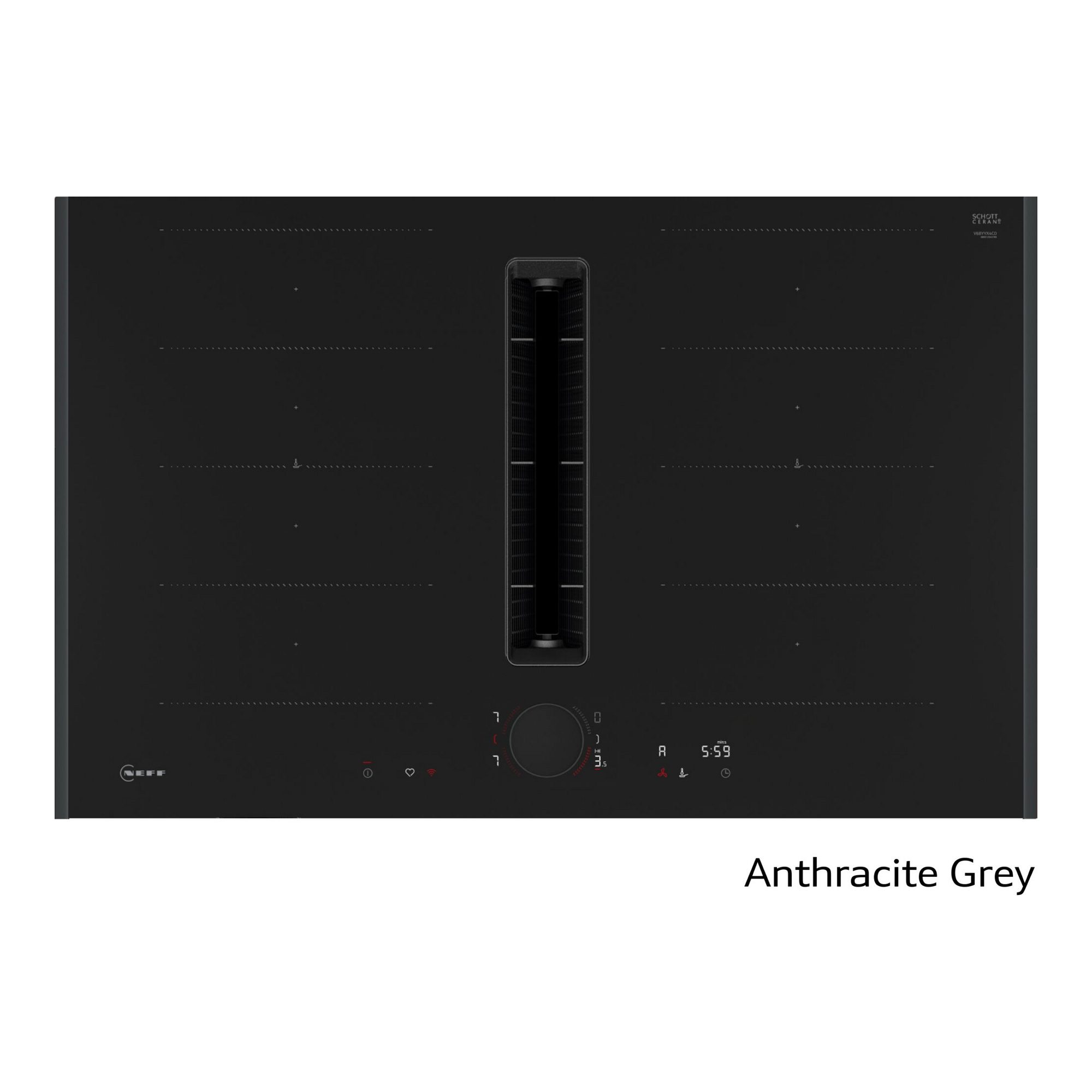 Neff 84cm N90 Flex Design Air Venting Flex Induction Hob V68YYX4C0 - MULTICOLOURED Neff 84cm N90 Flex Design Air Venting Flex Induction Hob V68YYX4C0 - MULTICOLOURED