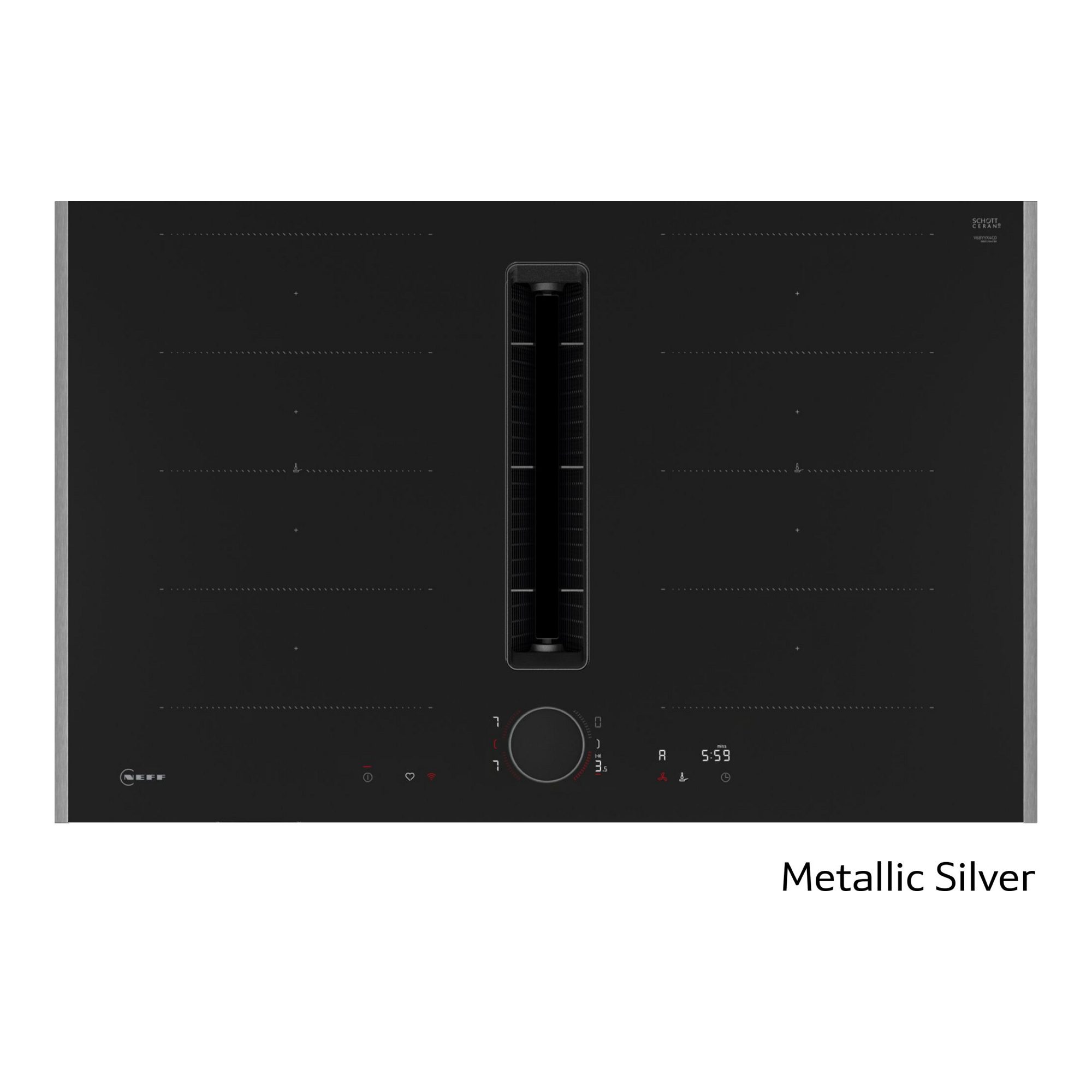 Neff 84cm N90 Flex Design Air Venting Flex Induction Hob V68YYX4C0 - MULTICOLOURED Neff 84cm N90 Flex Design Air Venting Flex Induction Hob V68YYX4C0 - MULTICOLOURED