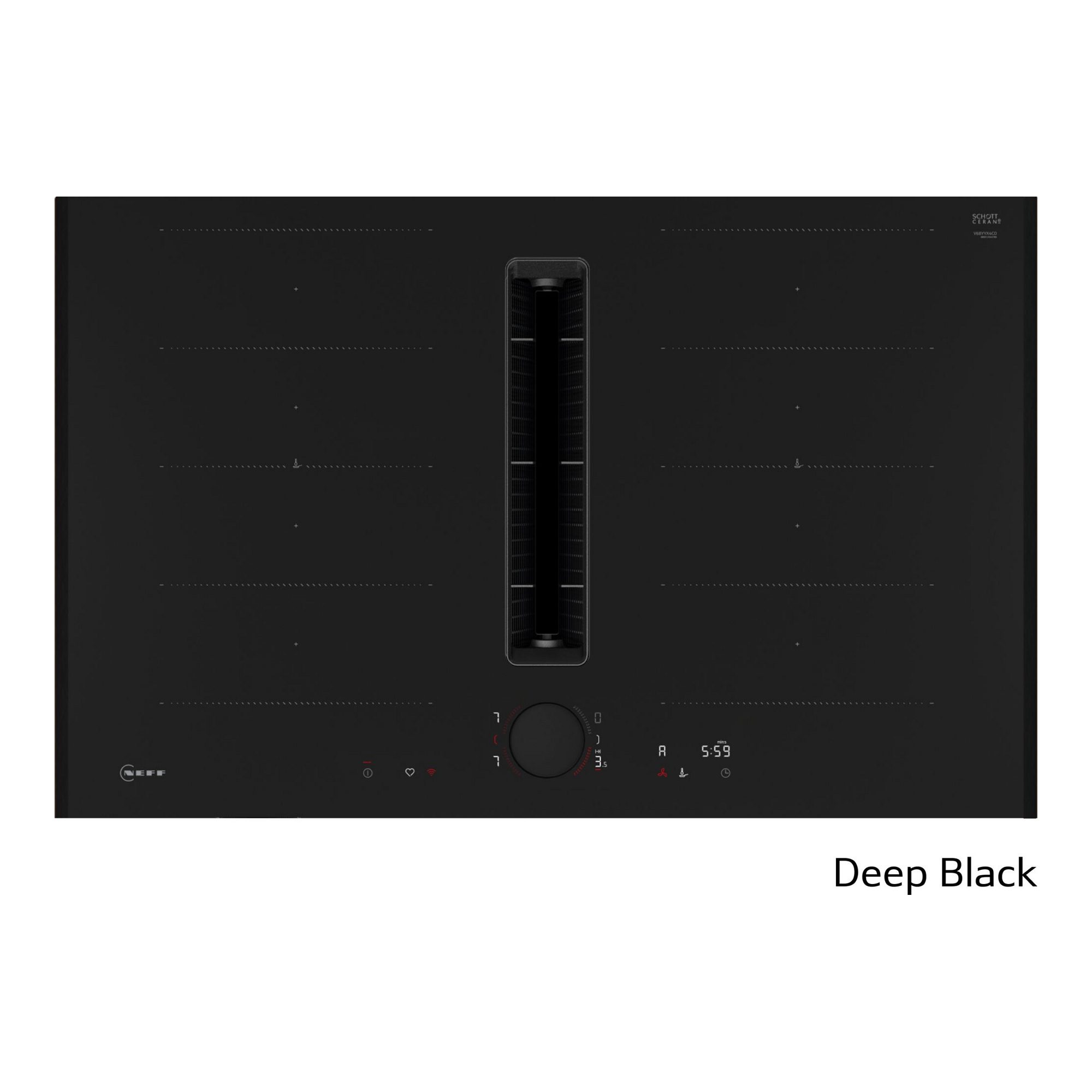 Neff 84cm N90 Flex Design Air Venting Flex Induction Hob V68YYX4C0 - MULTICOLOURED Neff 84cm N90 Flex Design Air Venting Flex Induction Hob V68YYX4C0 - MULTICOLOURED