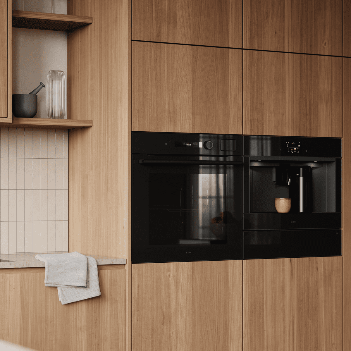 Asko Pyrolytic Multifunction Single Oven OTP56BGH - Black Asko Pyrolytic Multifunction Single Oven OTP56BGH - Black