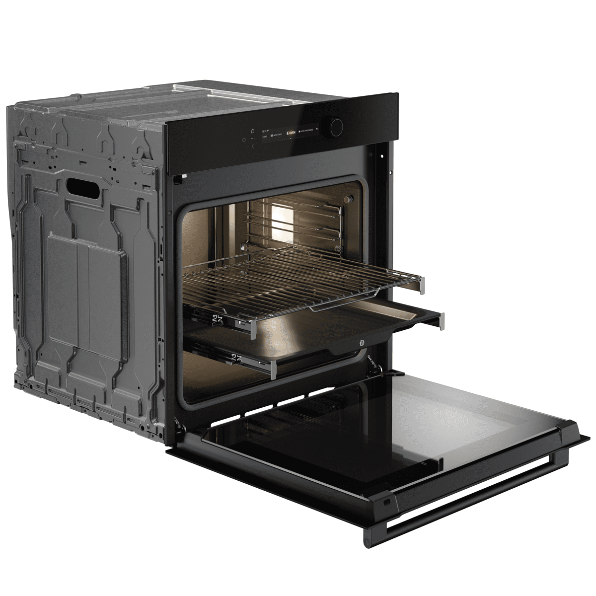 Asko Pyrolytic Multifunction Single Oven OTP56BGH - Black Asko Pyrolytic Multifunction Single Oven OTP56BGH - Black