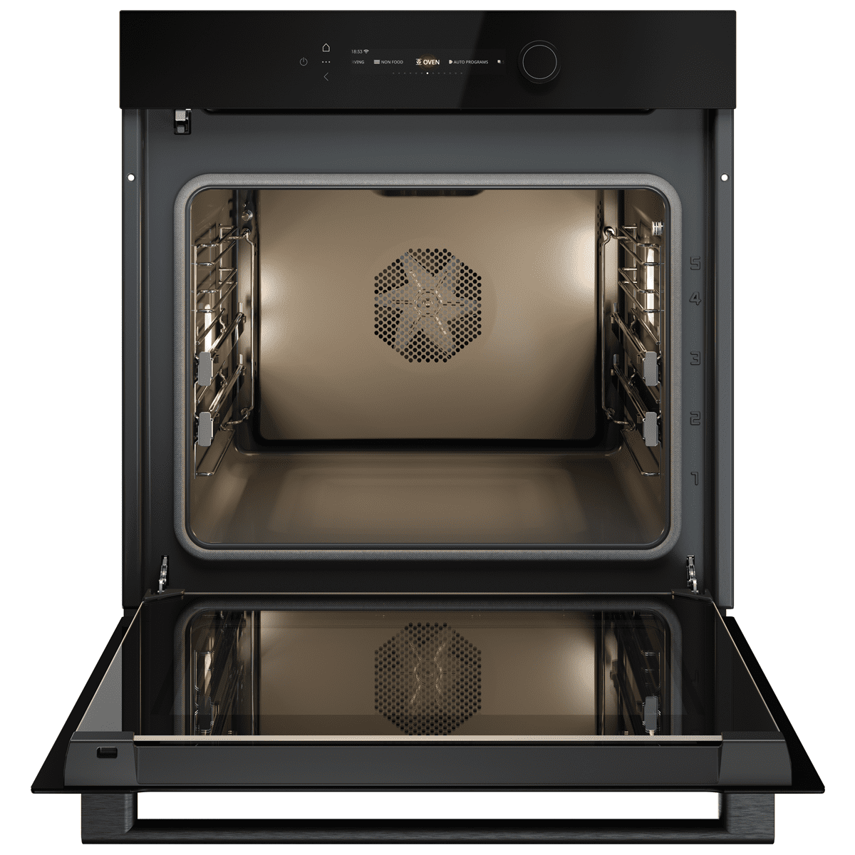 Asko Pyrolytic Multifunction Single Oven OTP56BGH - Black Asko Pyrolytic Multifunction Single Oven OTP56BGH - Black