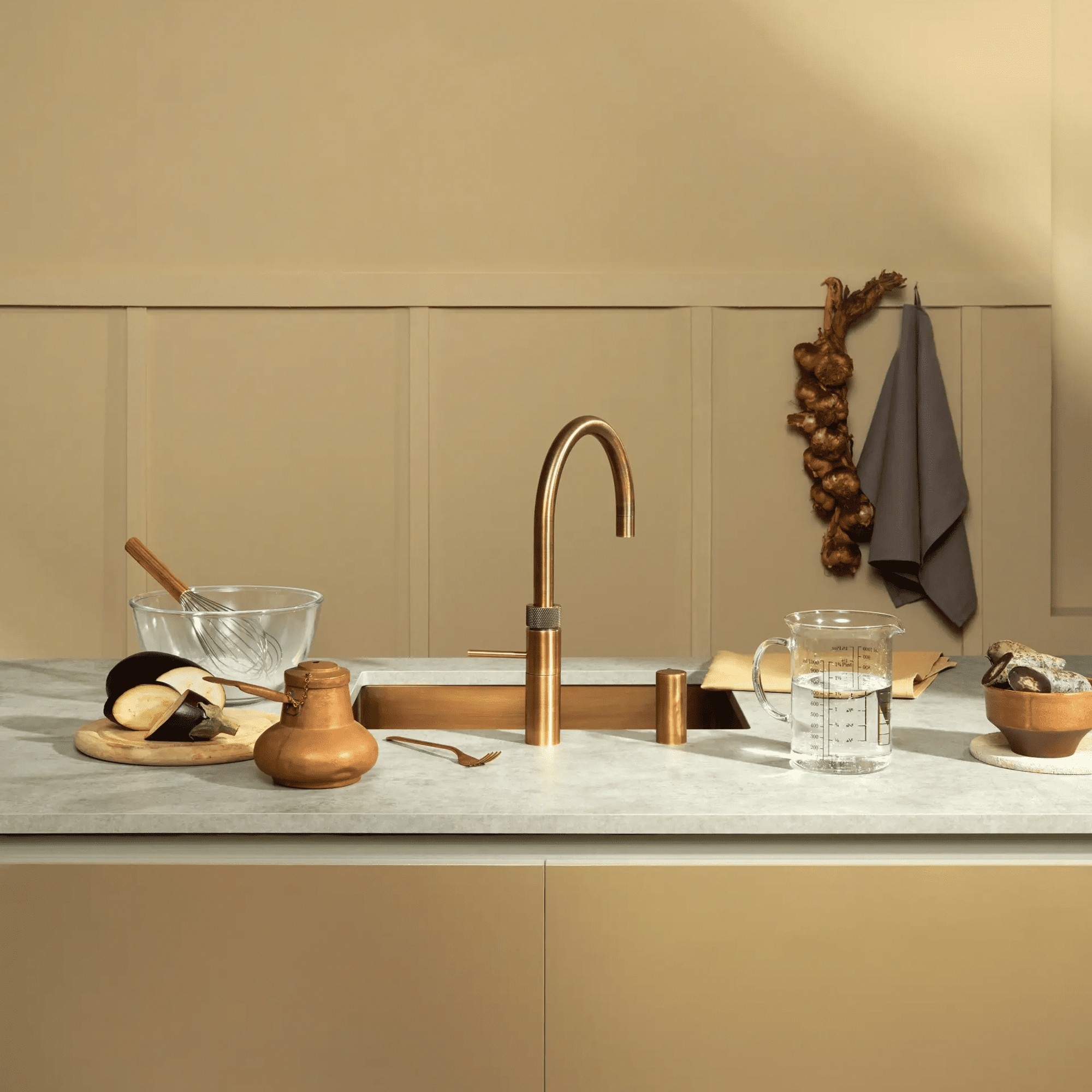 Quooker FXRPTN Combi+ Flex Boiling Water Tap COMBI+ FLEX PTN - PATINATED BRASS Quooker FXRPTN Combi+ Flex Boiling Water Tap COMBI+ FLEX PTN - PATINATED BRASS
