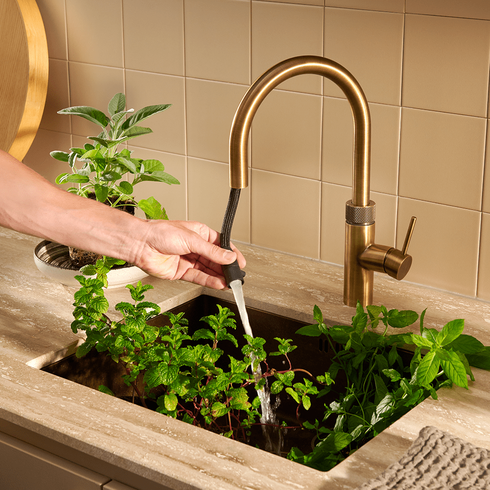 Quooker FXRPTB Combi+ Flex Boiling Water Tap COMBI+ FLEX PTB - PATINATED BRASS Quooker FXRPTB Combi+ Flex Boiling Water Tap COMBI+ FLEX PTB - PATINATED BRASS