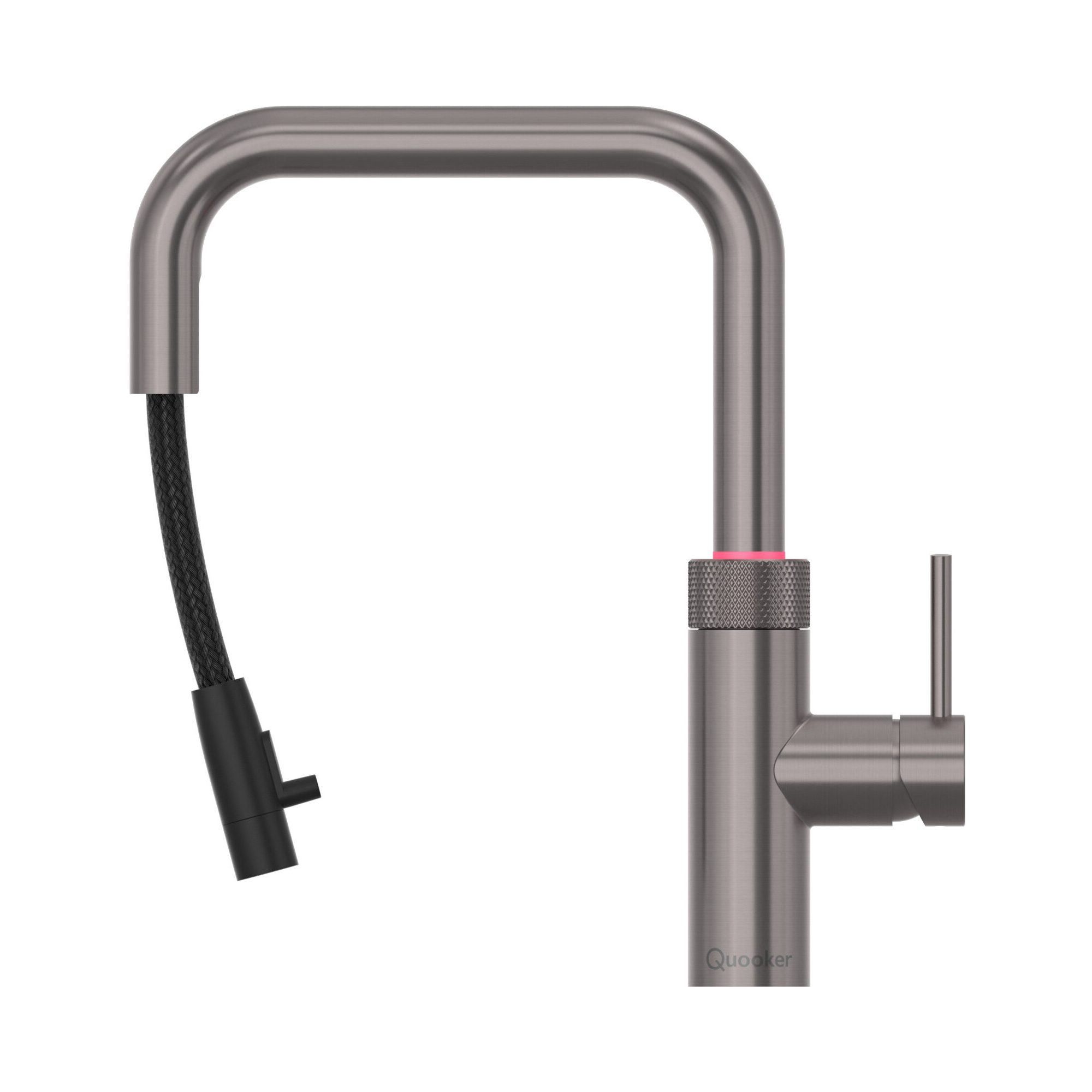 Quooker FXSGME Flex Square 3-in-1 Boiling Water Tap PRO3 FLEX SQUARE GUNMETAL - GUNMETAL Quooker FXSGME Flex Square 3-in-1 Boiling Water Tap PRO3 FLEX SQUARE GUNMETAL - GUNMETAL