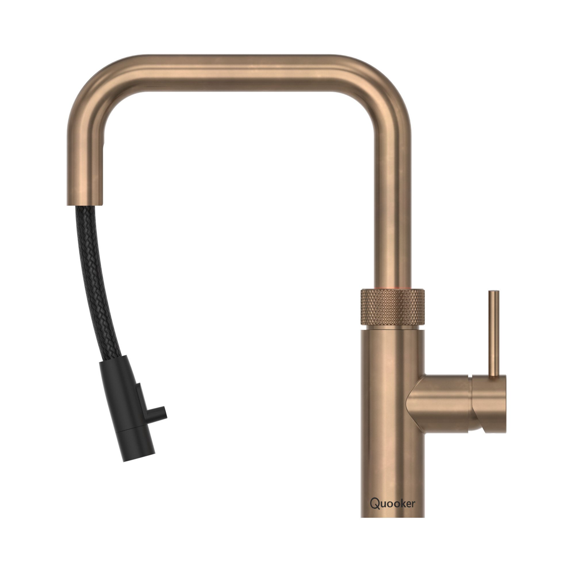 Quooker FXSPTB Flex Square 3-in-1 Boiling Water Tap PRO3 FLEX SQUARE PTB - PATINATED BRASS Quooker FXSPTB Flex Square 3-in-1 Boiling Water Tap PRO3 FLEX SQUARE PTB - PATINATED BRASS