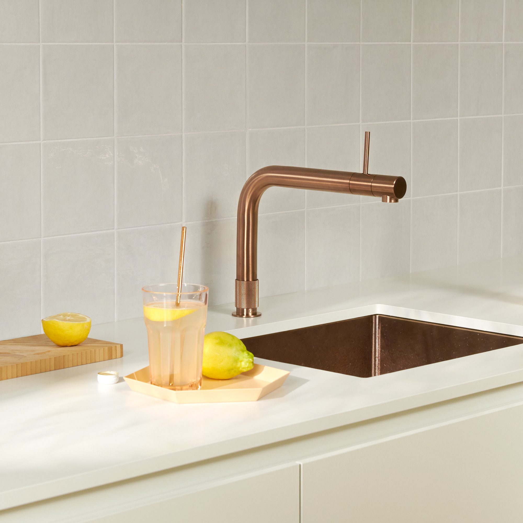 Quooker FTRCO Combi Front Boiling Water Tap COMBI 2.2 FRONT RCO - ROSE COPPER. Quooker FTRCO Combi Front Boiling Water Tap COMBI 2.2 FRONT RCO - ROSE COPPER.