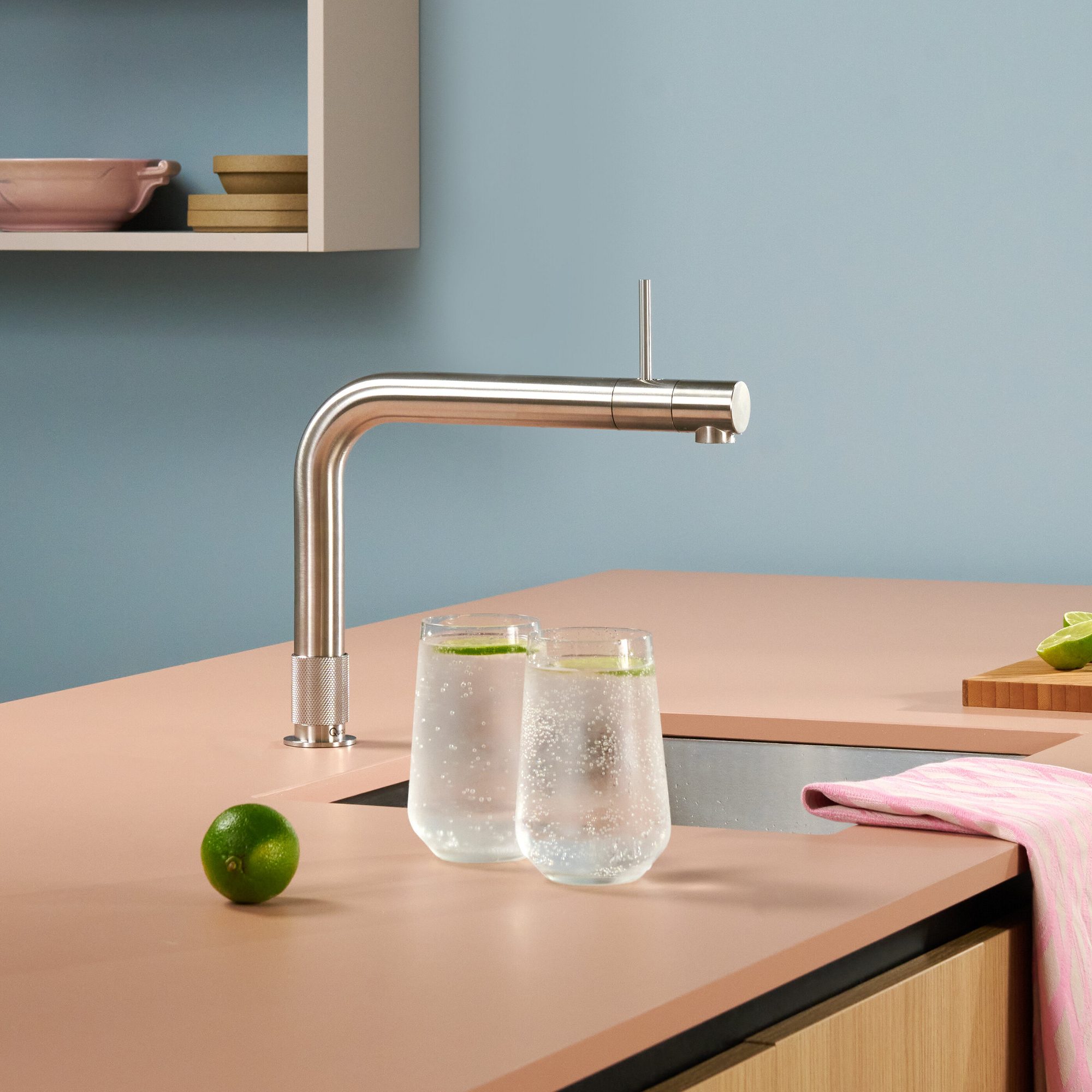 FTSST Combi+ Front Boiling Water Tap COMBI+ FRONT RVS STAINLESS STEEL