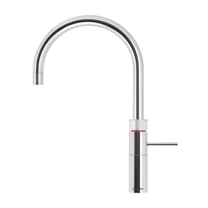 Quooker FNRCHR Combi+ Fusion Round Boiling Water Tap COMBI+ FUSION ROUND CHROME - CHROME Quooker FNRCHR Combi+ Fusion Round Boiling Water Tap COMBI+ FUSION ROUND CHROME - CHROME