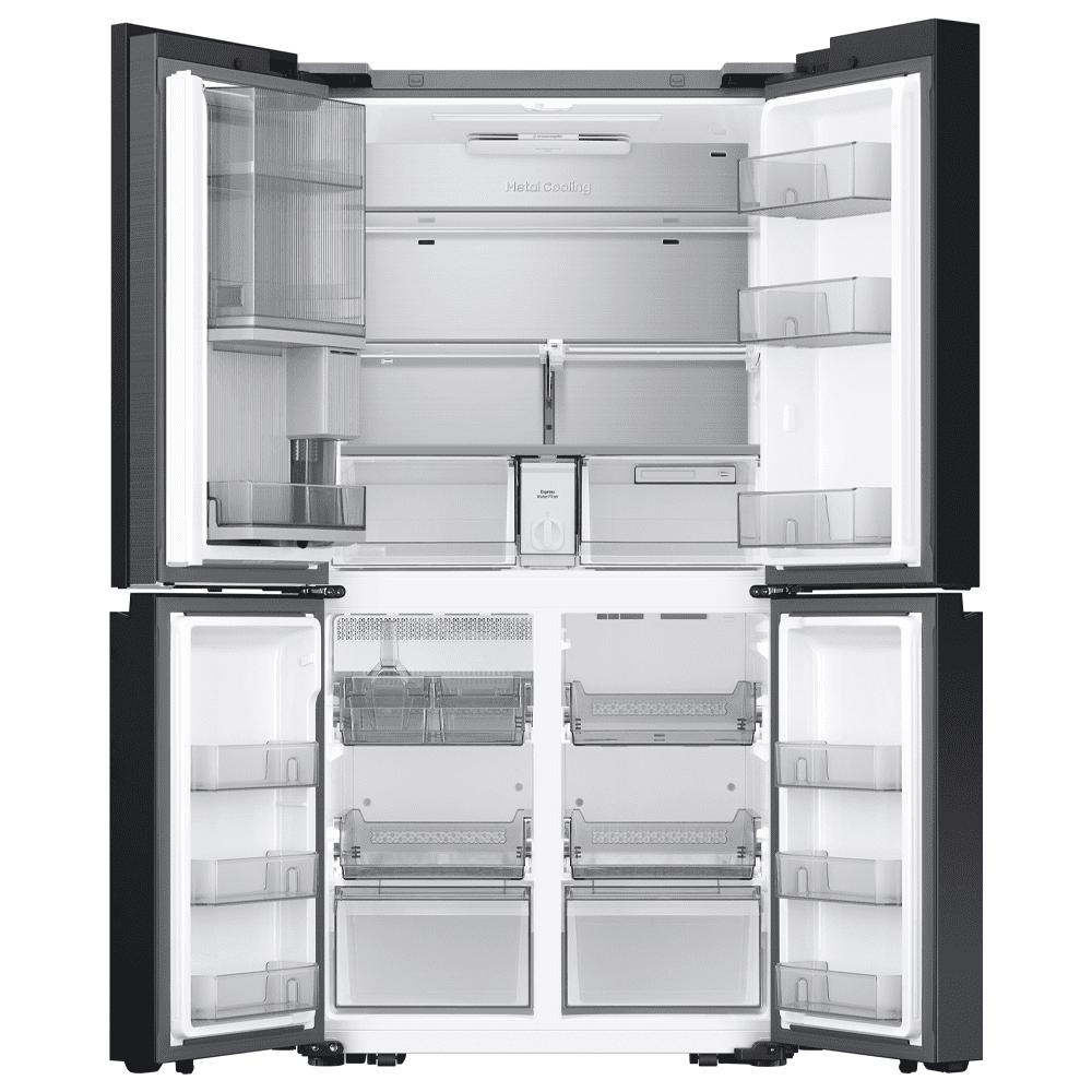 Samsung French Style 4 Door Fridge Freezer Ice & Water RF65DB970E22EU - Black Samsung French Style 4 Door Fridge Freezer Ice & Water RF65DB970E22EU - Black