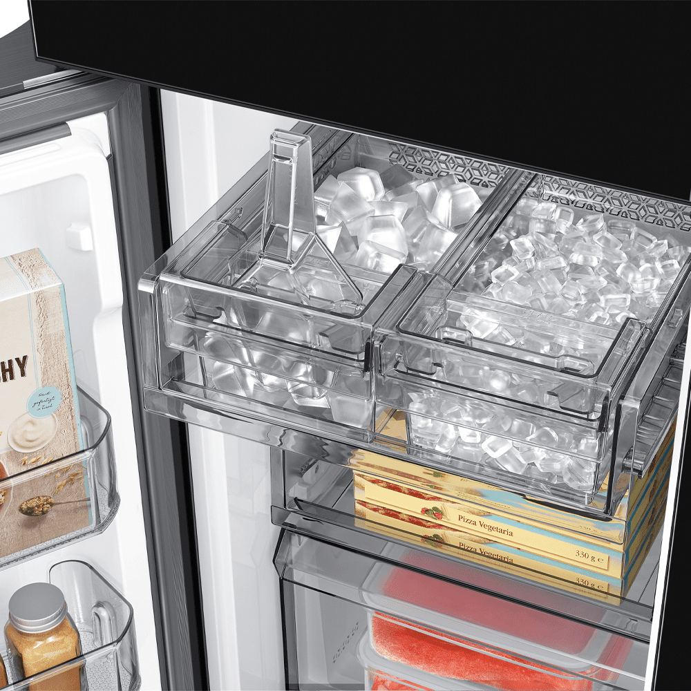 Samsung French Style 4 Door Fridge Freezer Ice & Water RF65DB970E22EU - Black Samsung French Style 4 Door Fridge Freezer Ice & Water RF65DB970E22EU - Black