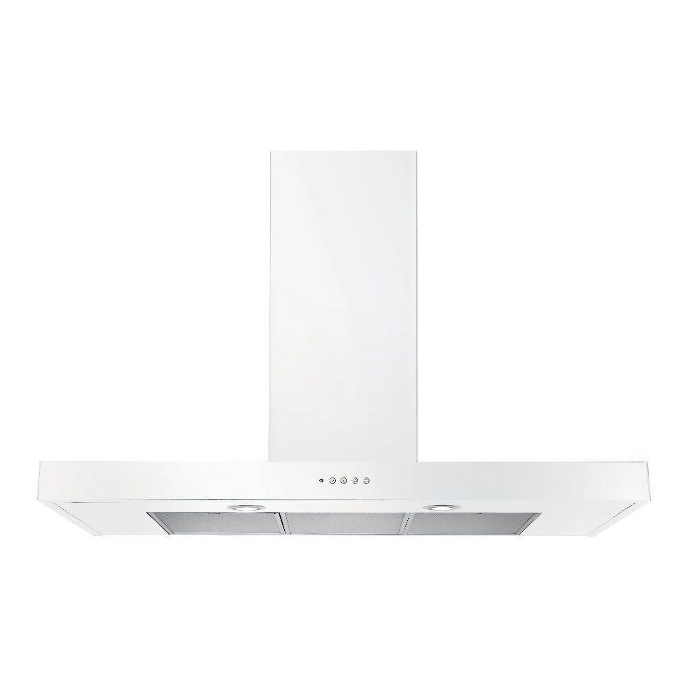 Rangemaster  110cm Flat Chimney Hood UHDF110WH/ - White