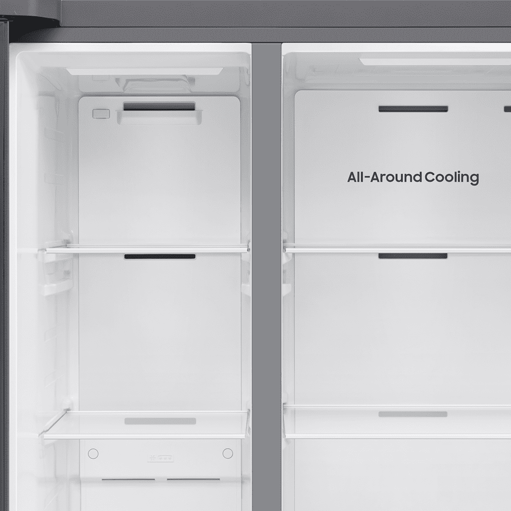 Samsung S6 American Style Fridge Freezer Non Ice & Water RS70F65QETEU - Silver Samsung S6 American Style Fridge Freezer Non Ice & Water RS70F65QETEU - Silver