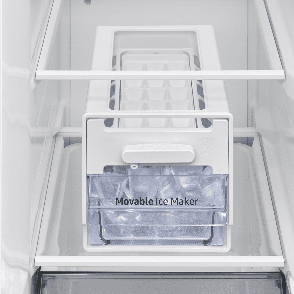 Samsung Bespoke AI Series 7 American Style Fridge Freezer Non Ice & Water RS70F67QCFEU - Black Steel Samsung Bespoke AI Series 7 American Style Fridge Freezer Non Ice & Water RS70F67QCFEU - Black Steel