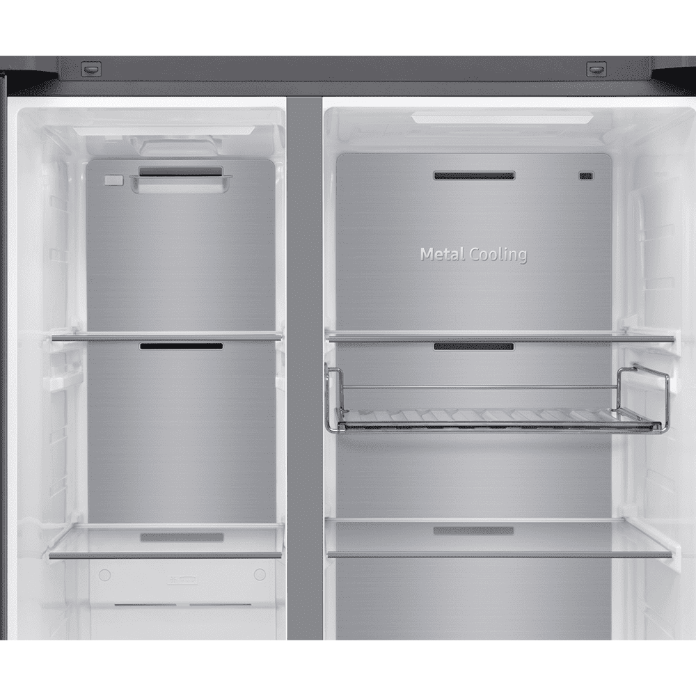 Samsung S9 American Style Fridge Freezer With Ice & Water RS90F64EDTEU - Silver Samsung S9 American Style Fridge Freezer With Ice & Water RS90F64EDTEU - Silver