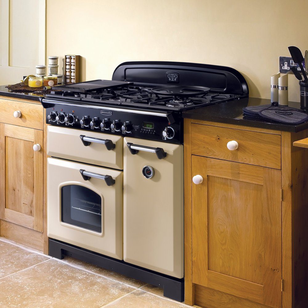 Rangemaster Classic Deluxe 90cm Dual Fuel Range Cooker 12418 CDL90DFFSL/C - SLATE Rangemaster Classic Deluxe 90cm Dual Fuel Range Cooker 12418 CDL90DFFSL/C - SLATE