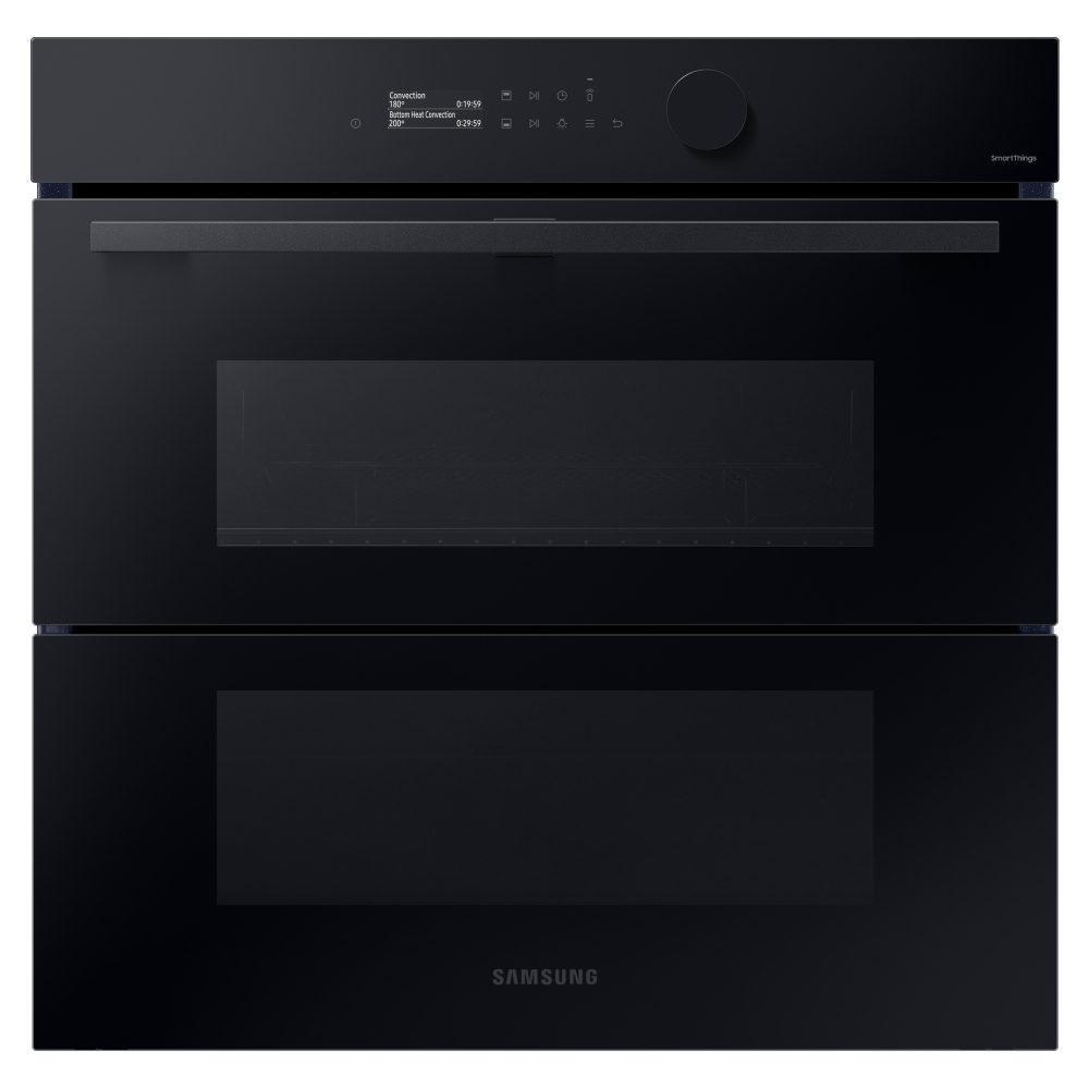 Samsung  Series 5 Dual Cook Flex Pyrolytic Multifunction Single Oven NV7B5750TAK - Black