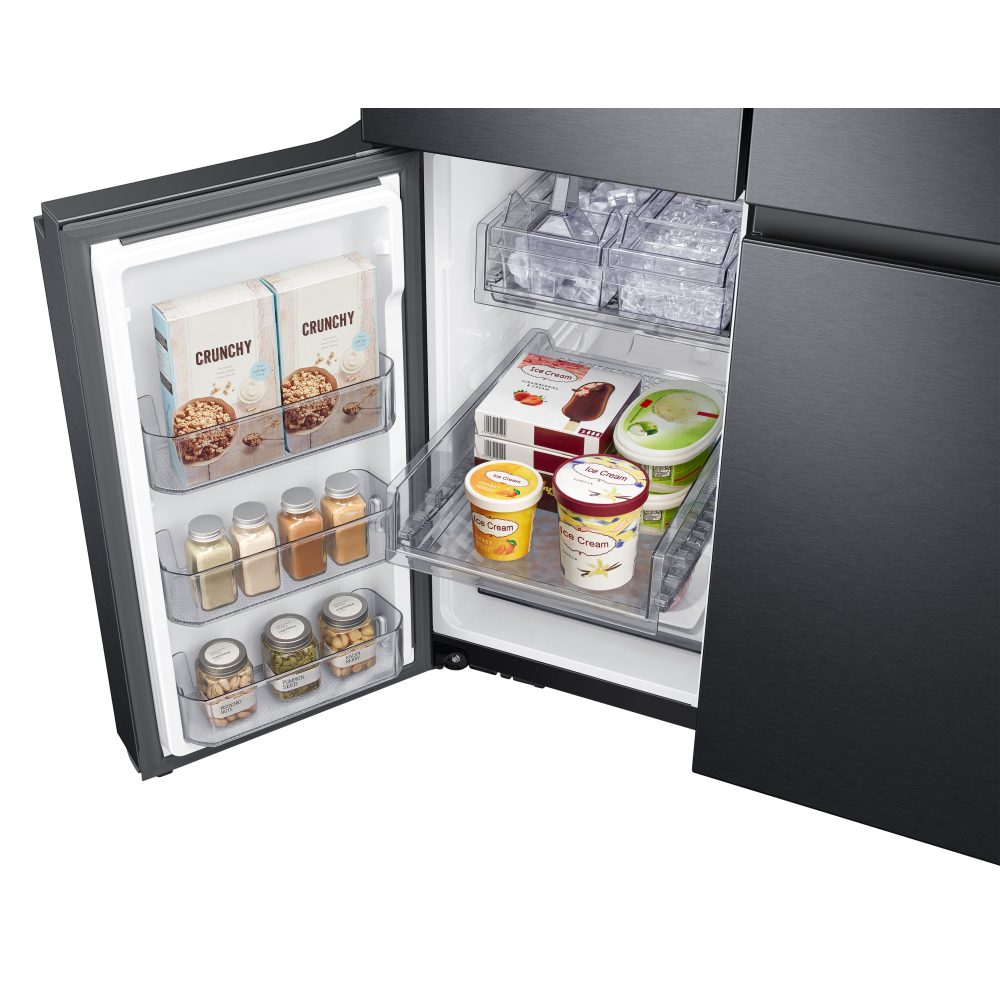 Samsung Series 9 French Style 4 Door Fridge Freezer With Ice & Water RF65DG960EB1EU - Black Steel Samsung Series 9 French Style 4 Door Fridge Freezer With Ice & Water RF65DG960EB1EU - Black Steel