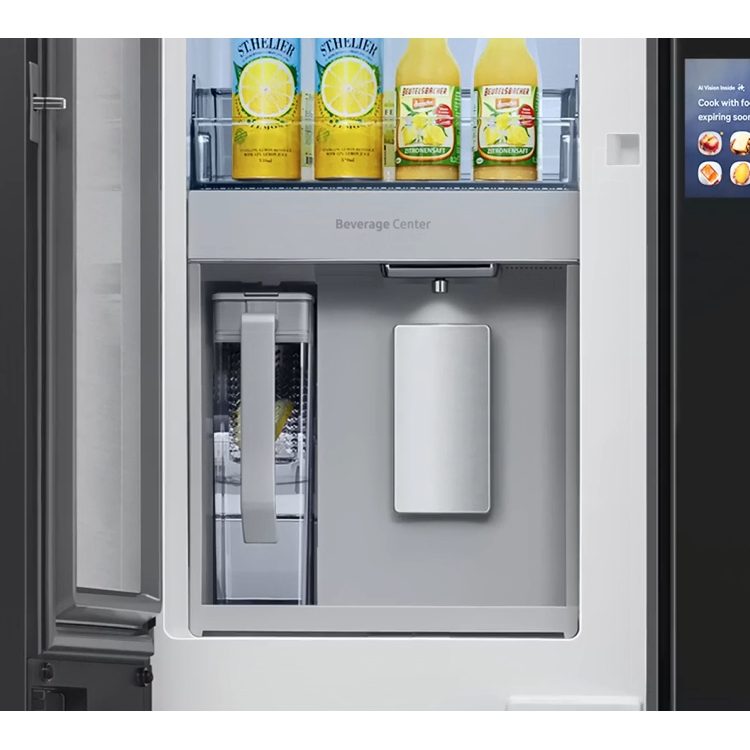 Samsung French Style 4 Door Fridge Freezer Ice & Water RM90F67CECEU - Black Samsung French Style 4 Door Fridge Freezer Ice & Water RM90F67CECEU - Black