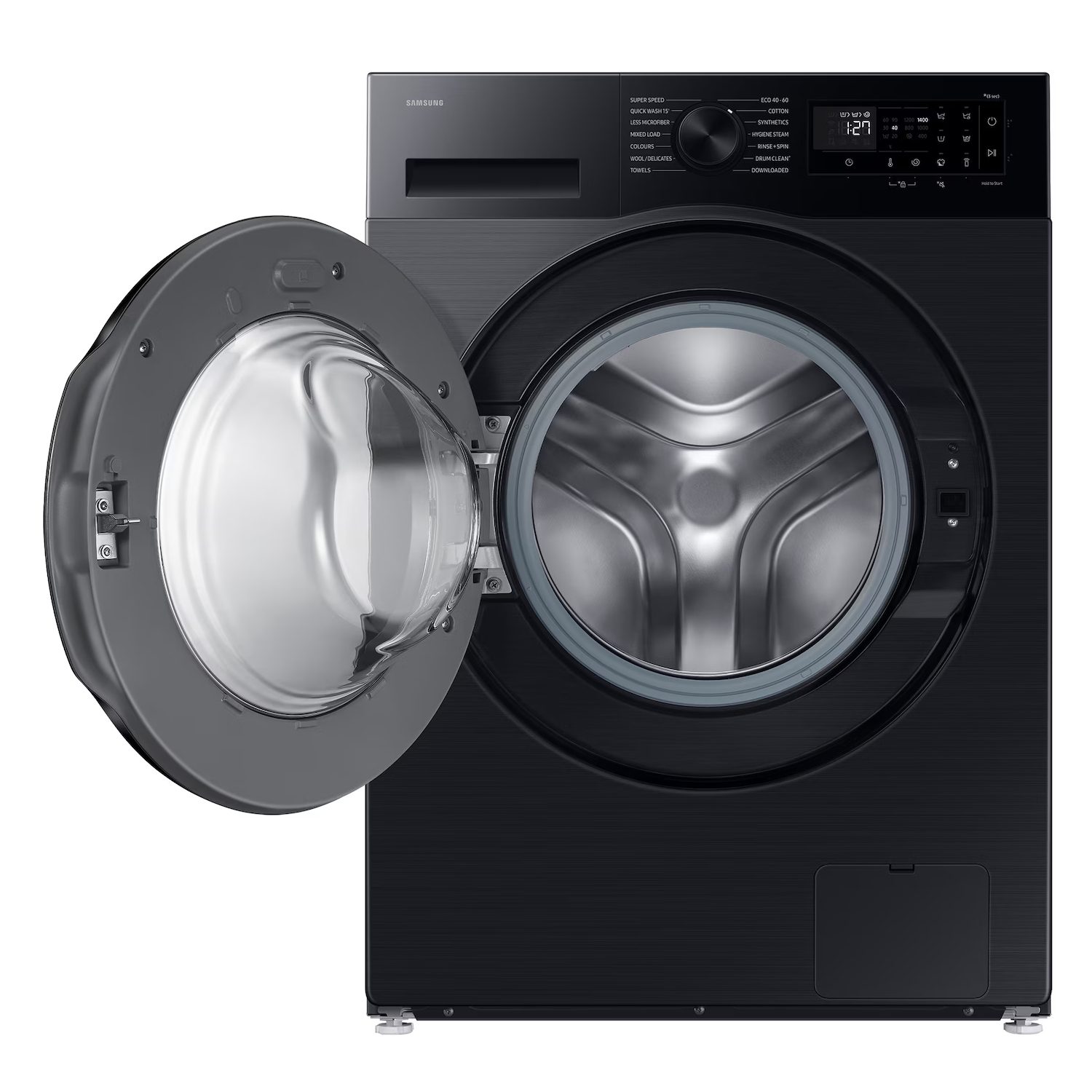 Samsung 10kg Series 5 AI Energy Washing Machine 1400rpm WW10FG5U34ABEU - Black Samsung 10kg Series 5 AI Energy Washing Machine 1400rpm WW10FG5U34ABEU - Black
