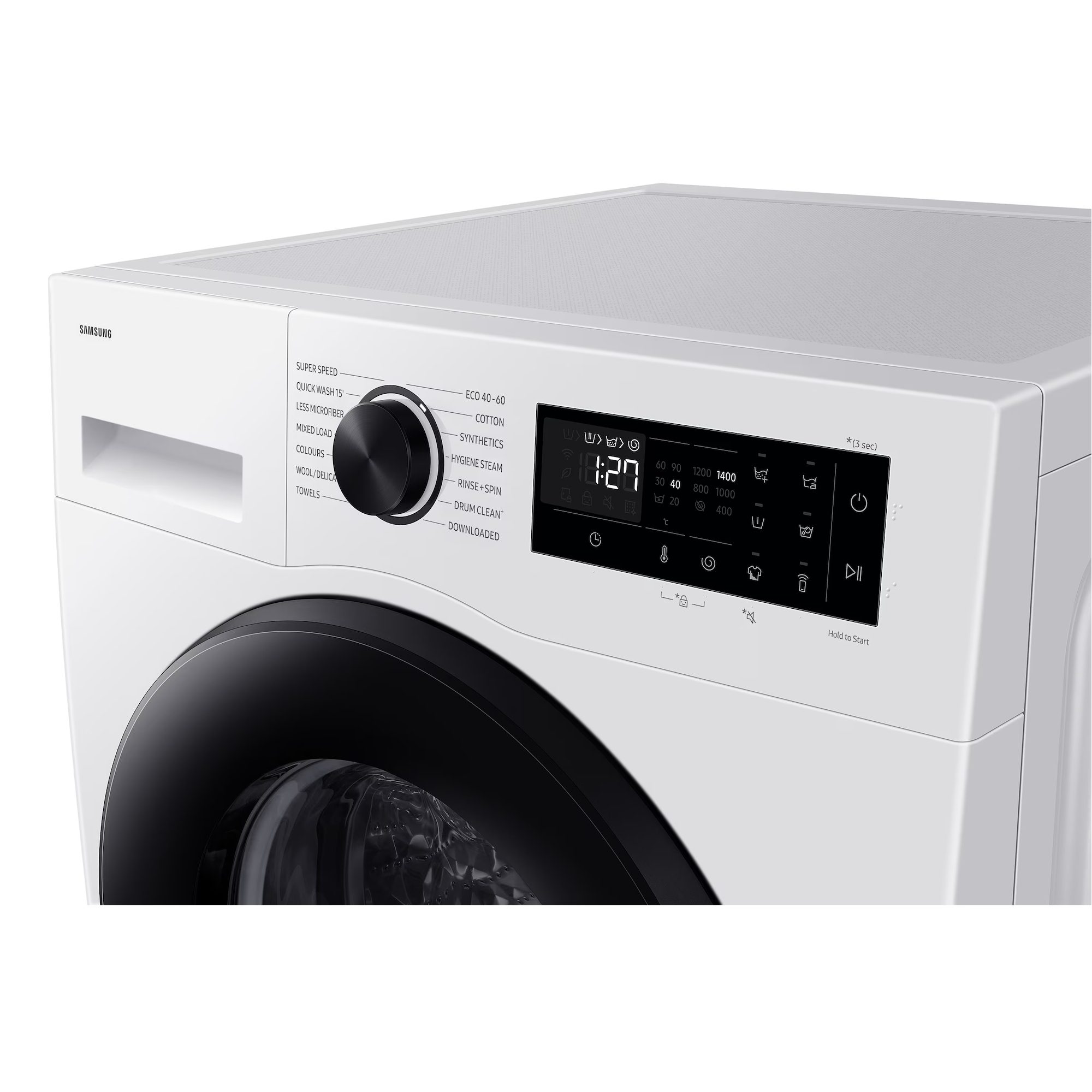 Samsung 10kg Series 5 AI Energy Washing Machine 1400rpm WW10FG5U34AEEU - White Samsung 10kg Series 5 AI Energy Washing Machine 1400rpm WW10FG5U34AEEU - White