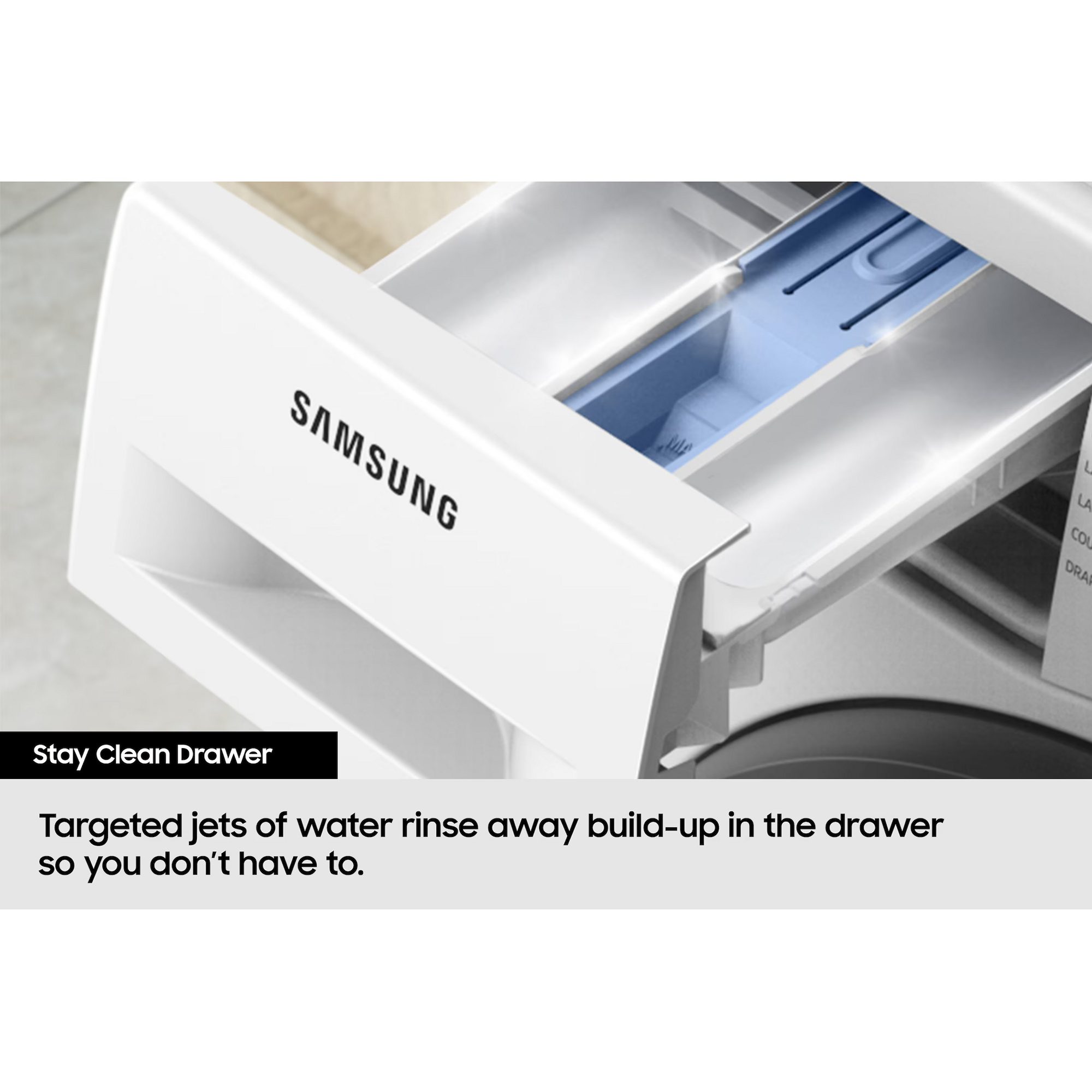 Samsung 10kg Series 5 AI Energy Washing Machine 1400rpm WW10FG5U34AEEU - White Samsung 10kg Series 5 AI Energy Washing Machine 1400rpm WW10FG5U34AEEU - White