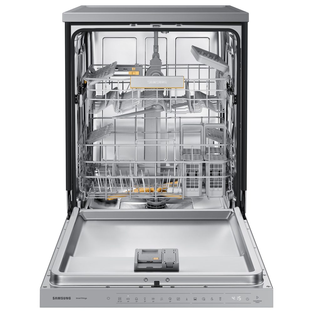 Samsung 60cm Series 11 Freestanding WiFi Dishwasher DW60BG730FSLEU - Stainless Steel Samsung 60cm Series 11 Freestanding WiFi Dishwasher DW60BG730FSLEU - Stainless Steel
