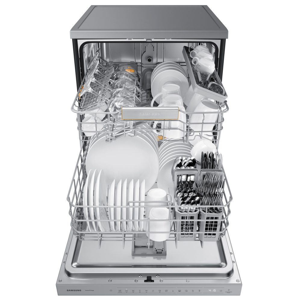 Samsung 60cm Series 11 Freestanding WiFi Dishwasher DW60BG730FSLEU - Stainless Steel Samsung 60cm Series 11 Freestanding WiFi Dishwasher DW60BG730FSLEU - Stainless Steel