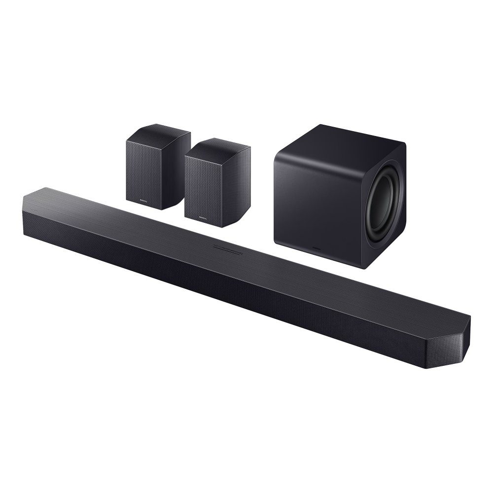 Samsung  2025 Q-Symphony Q990D 11.1.4ch Wi-Fi Soundbar HW-Q990F - Black
