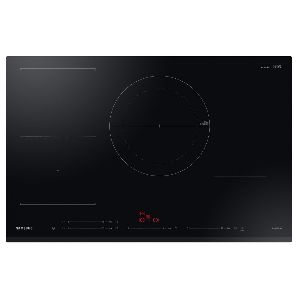 Samsung  80cm Series 5 Four Zone Flex Induction Hob NZ84C5047GK/1 - Black