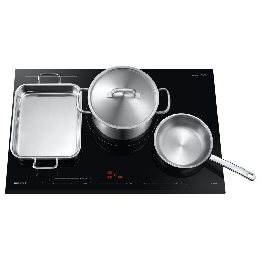 Samsung 80cm Series 5 Four Zone Flex Induction Hob NZ84C5047GK/1 - Black Samsung 80cm Series 5 Four Zone Flex Induction Hob NZ84C5047GK/1 - Black
